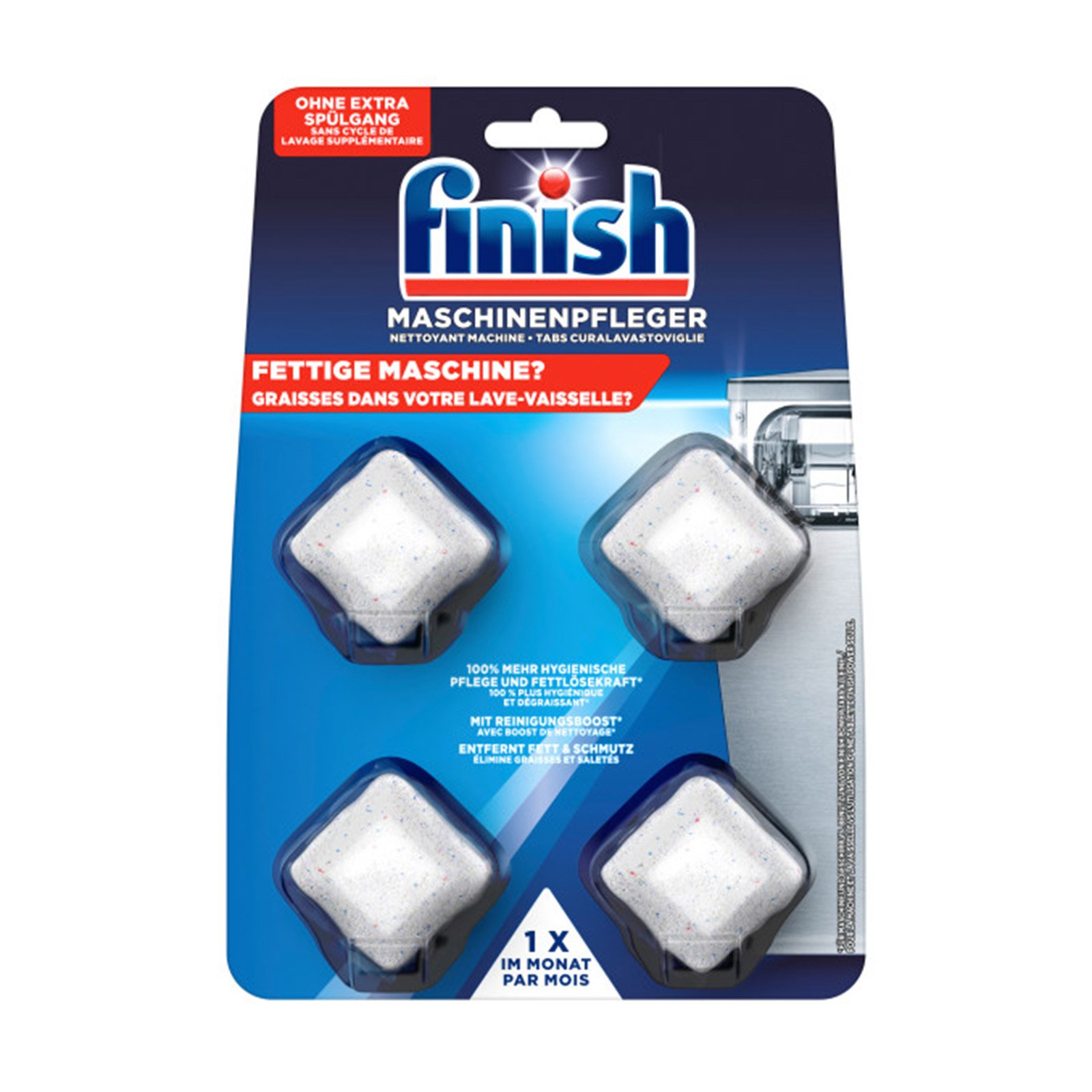 Finish Maschinenpfleger Tabs