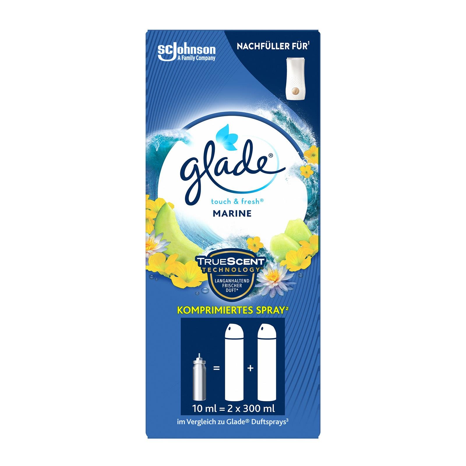 Glade Touch & Fresh Marine Minispray Nachfüller