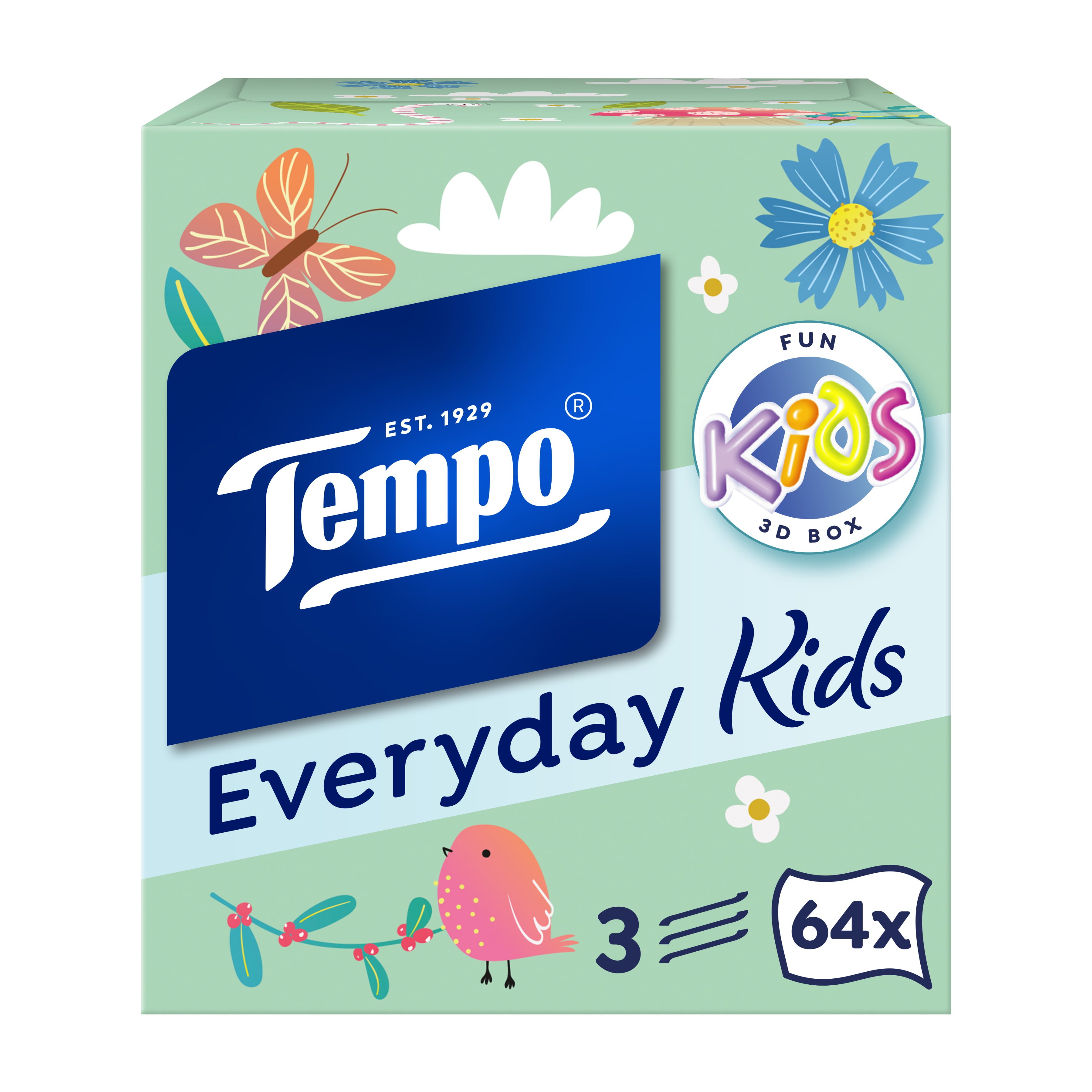 Tempo Taschentücher Everyday Kids Box