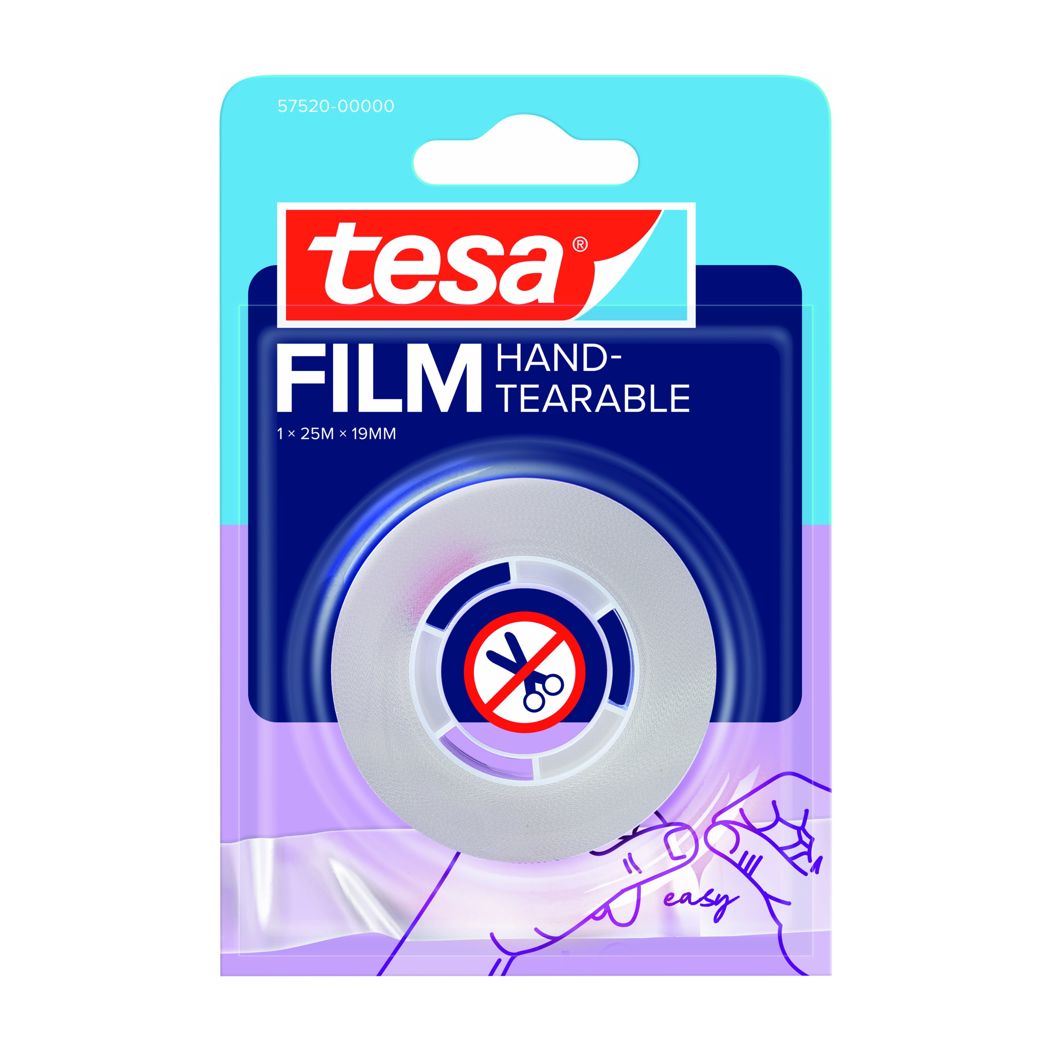 Tesafilm Hand-Tearable 25m:19mm