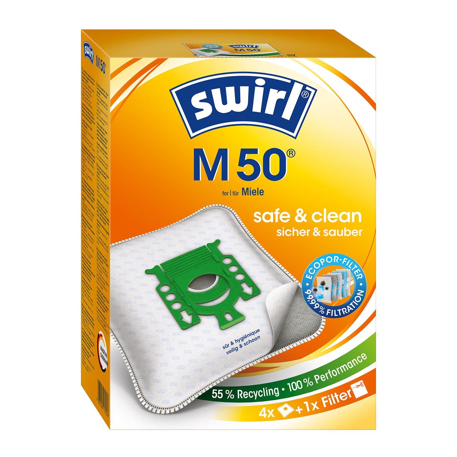 Swirl Staubsaugerbeutel M 50