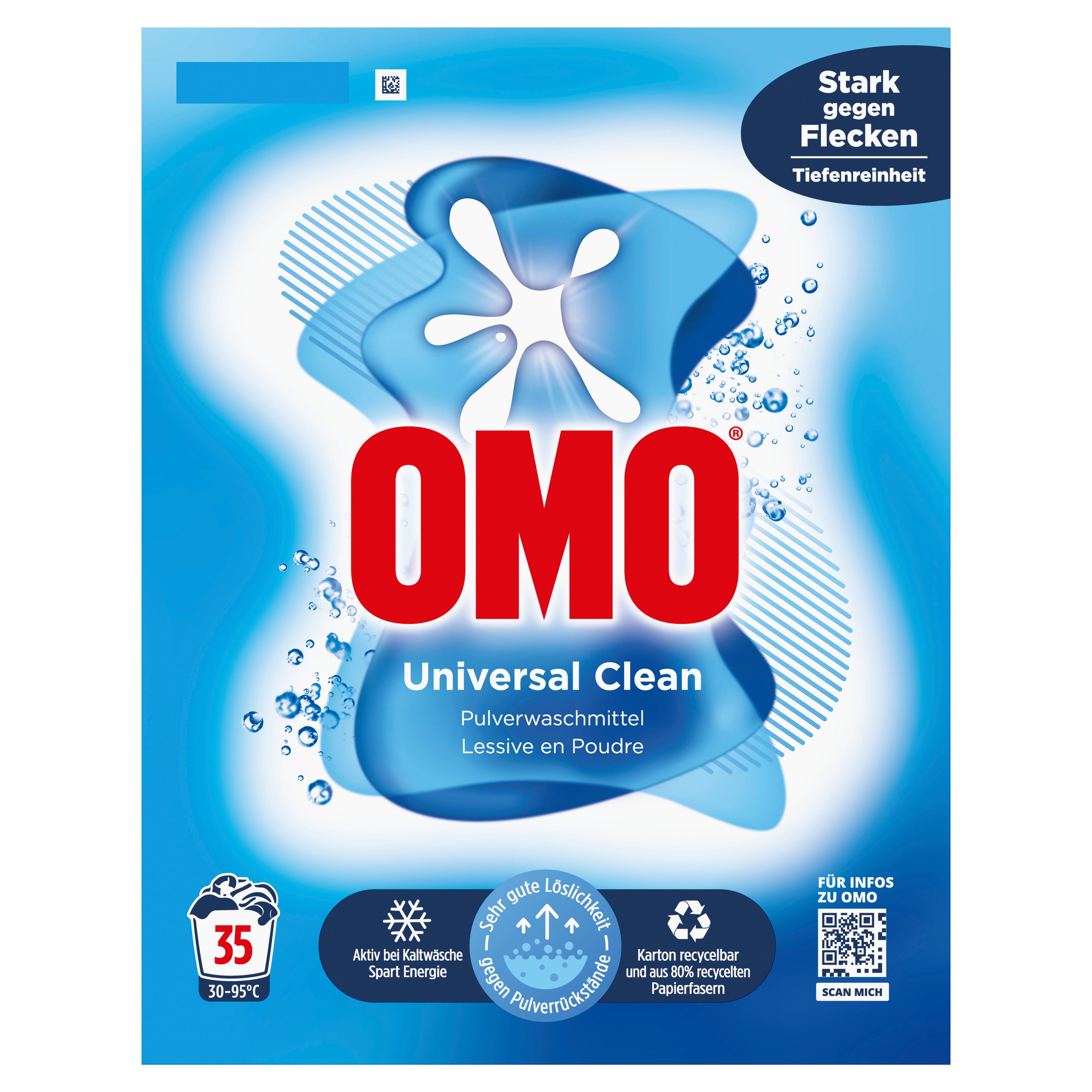 Omo Active Pulver