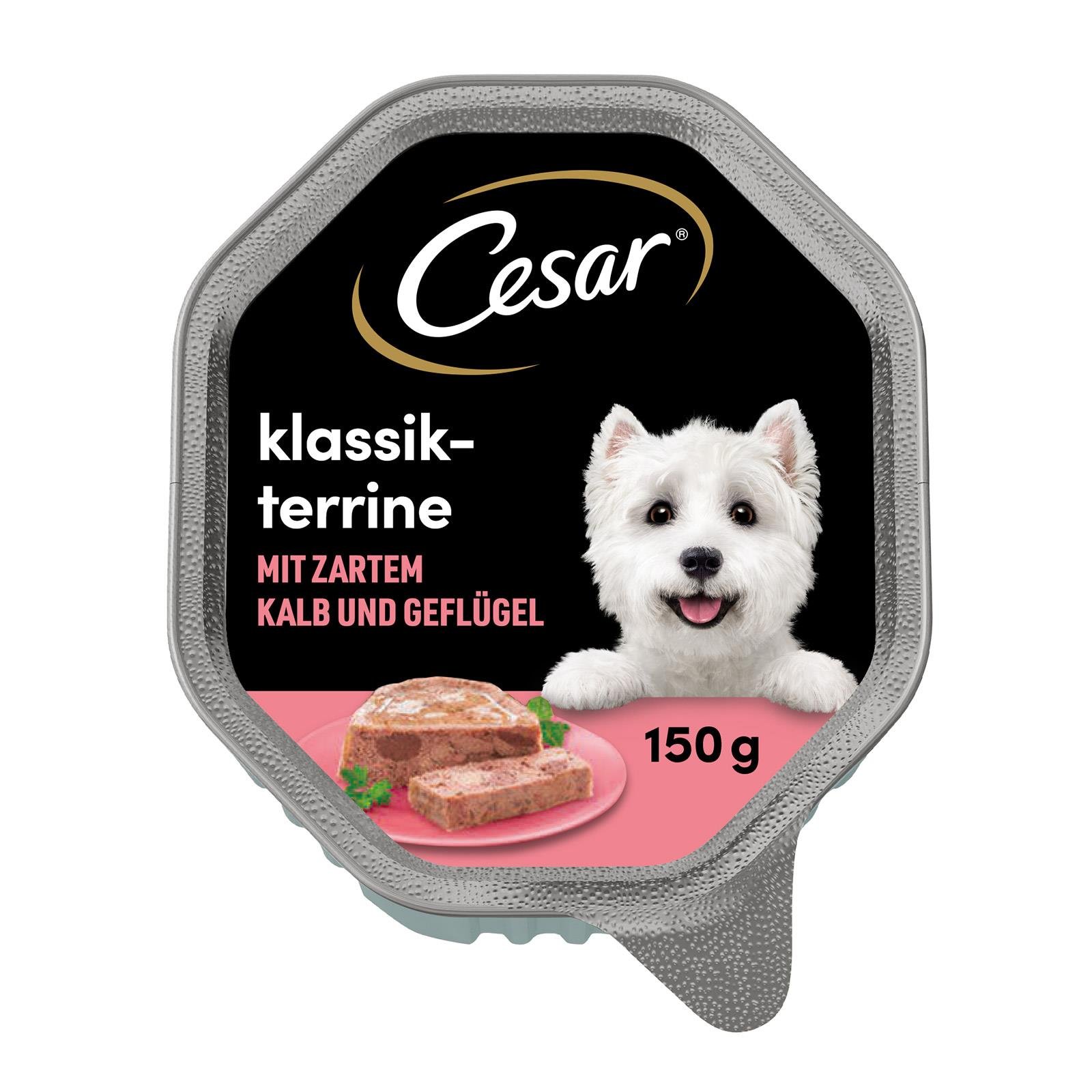 Cesar Klassiker mit zartem Kalb & Geflügel