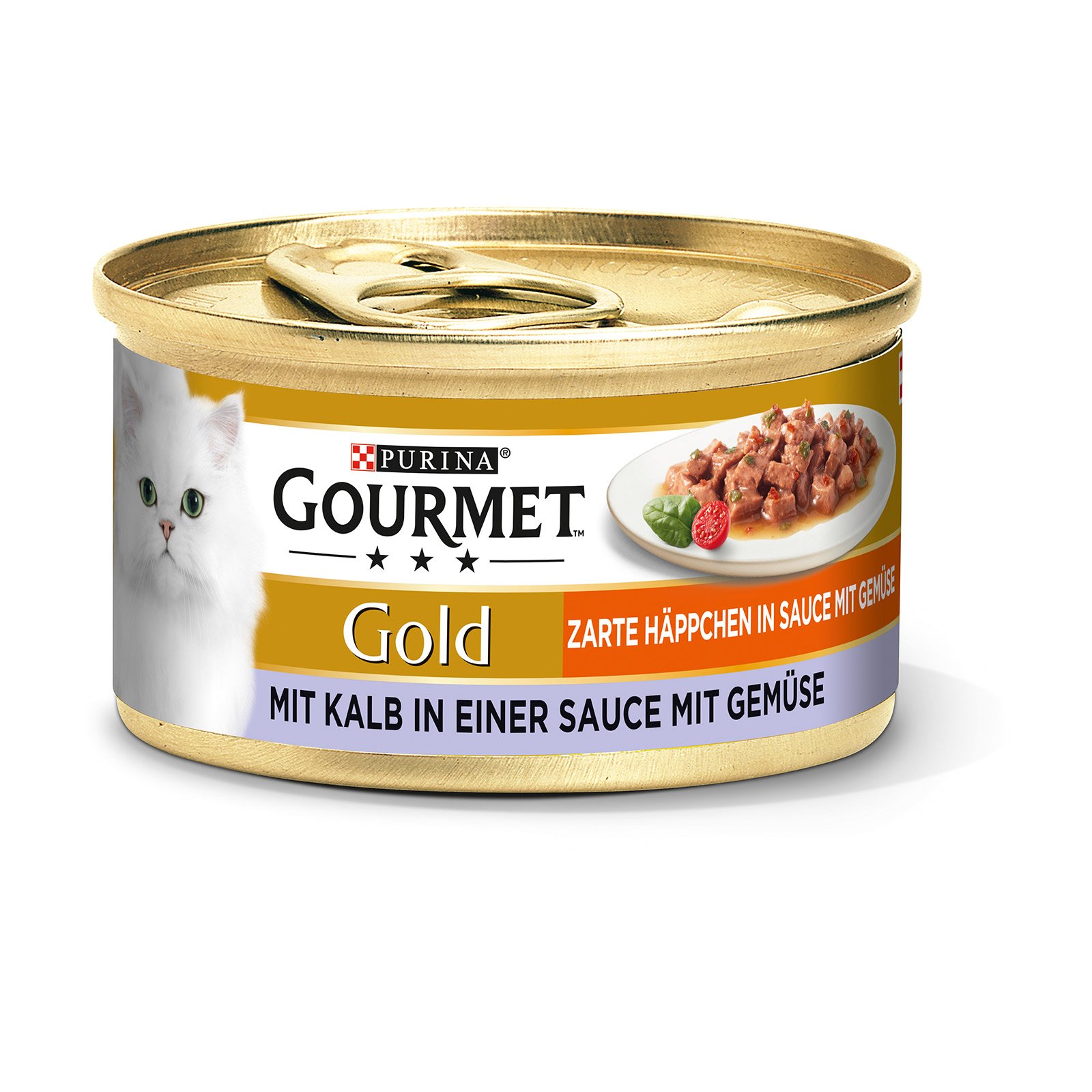 Gourmet Gold Häppchen Kalb & Gemüse
