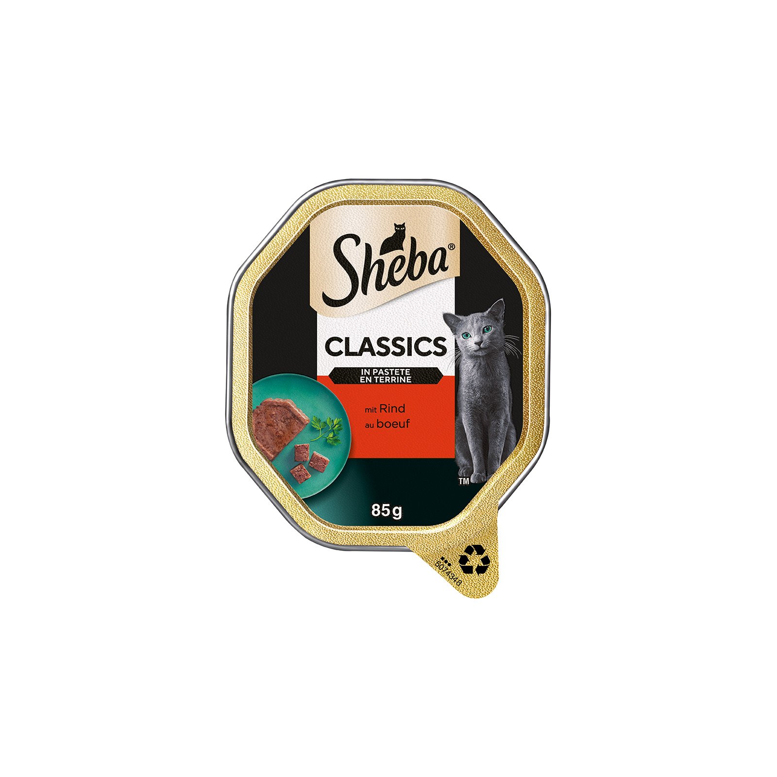 Sheba Selection in Sauce mit Rinderhäppchen