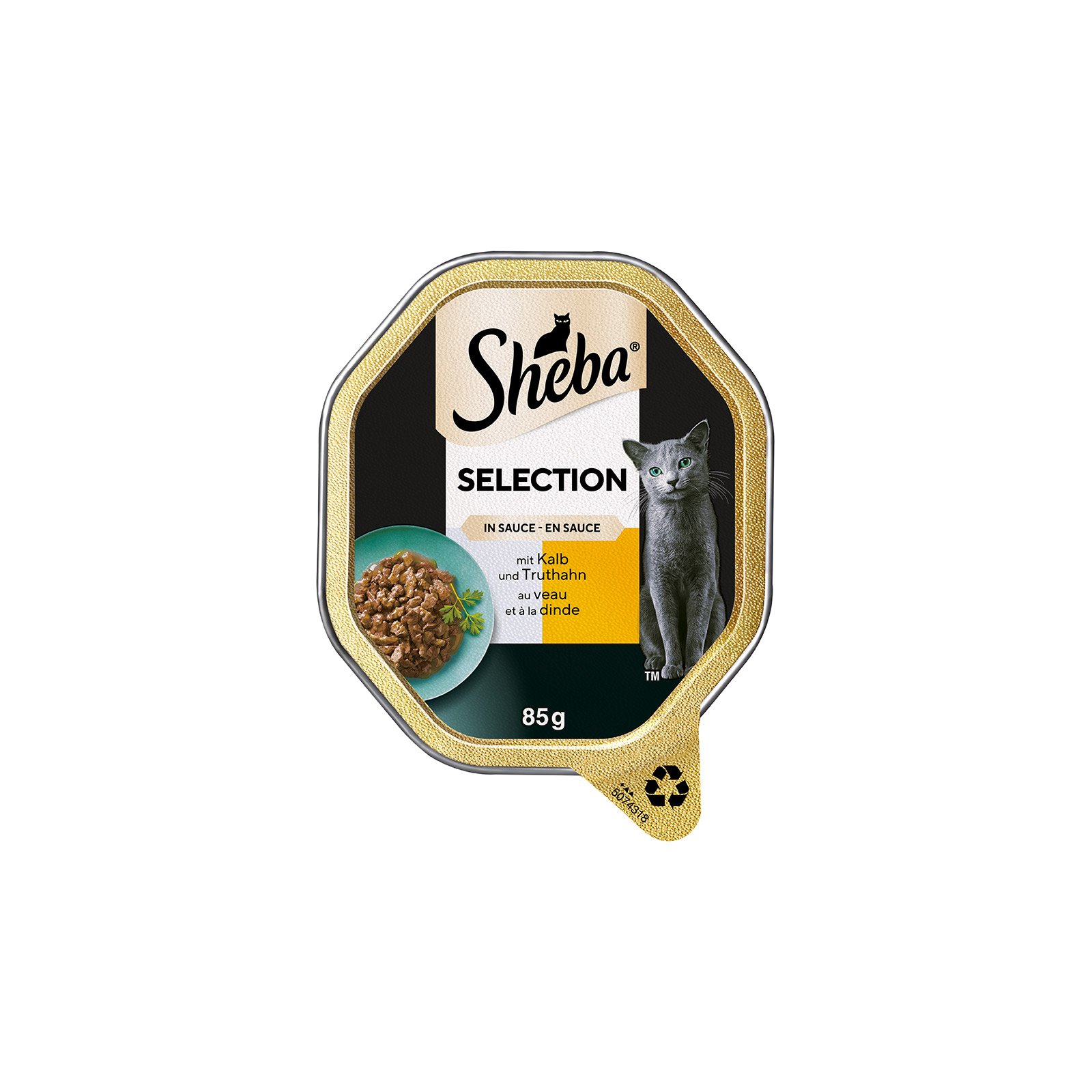 Sheba Selection in Sauce mit Kalbshäppchen