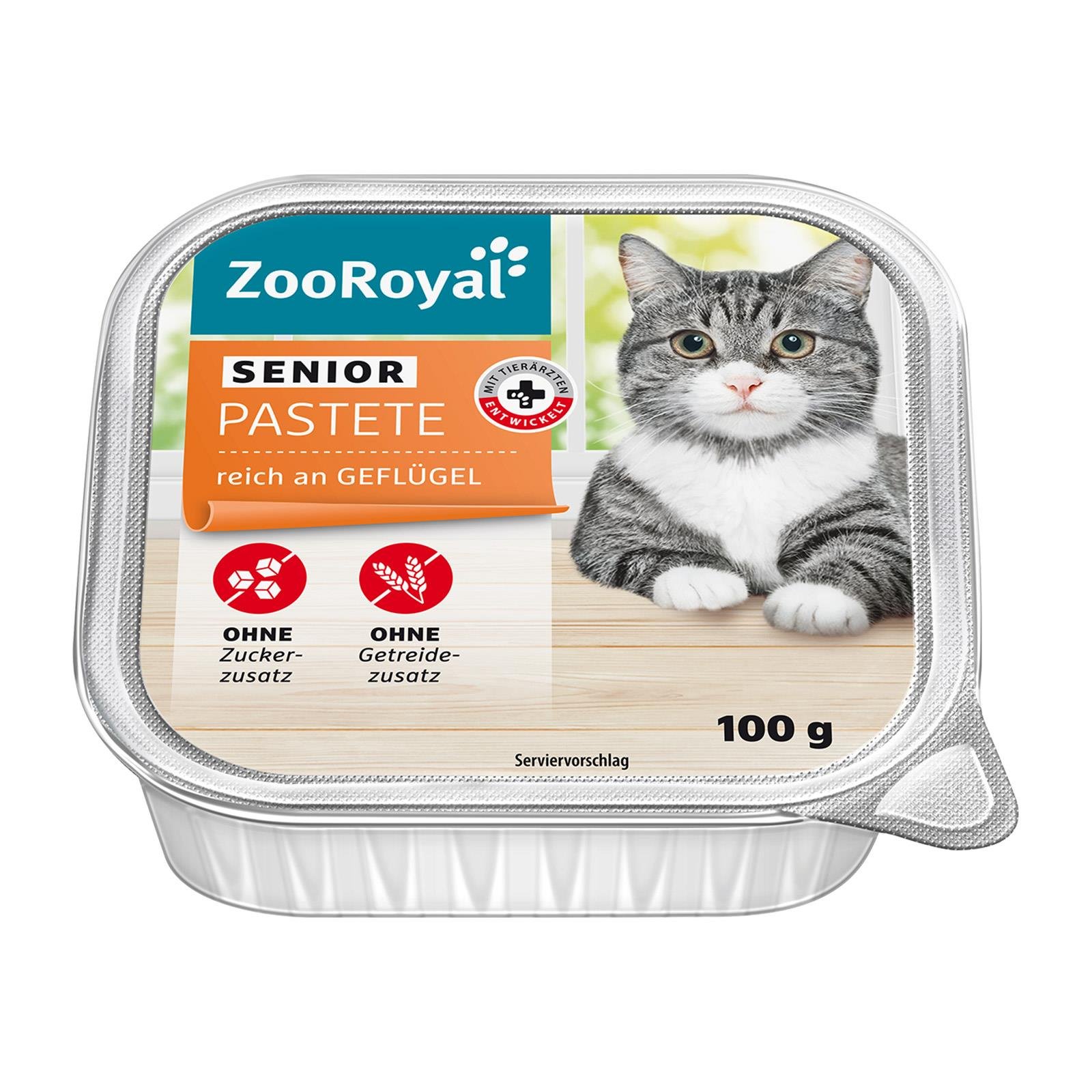 ZooRoyal Senior Pastete Reich an Geflügel