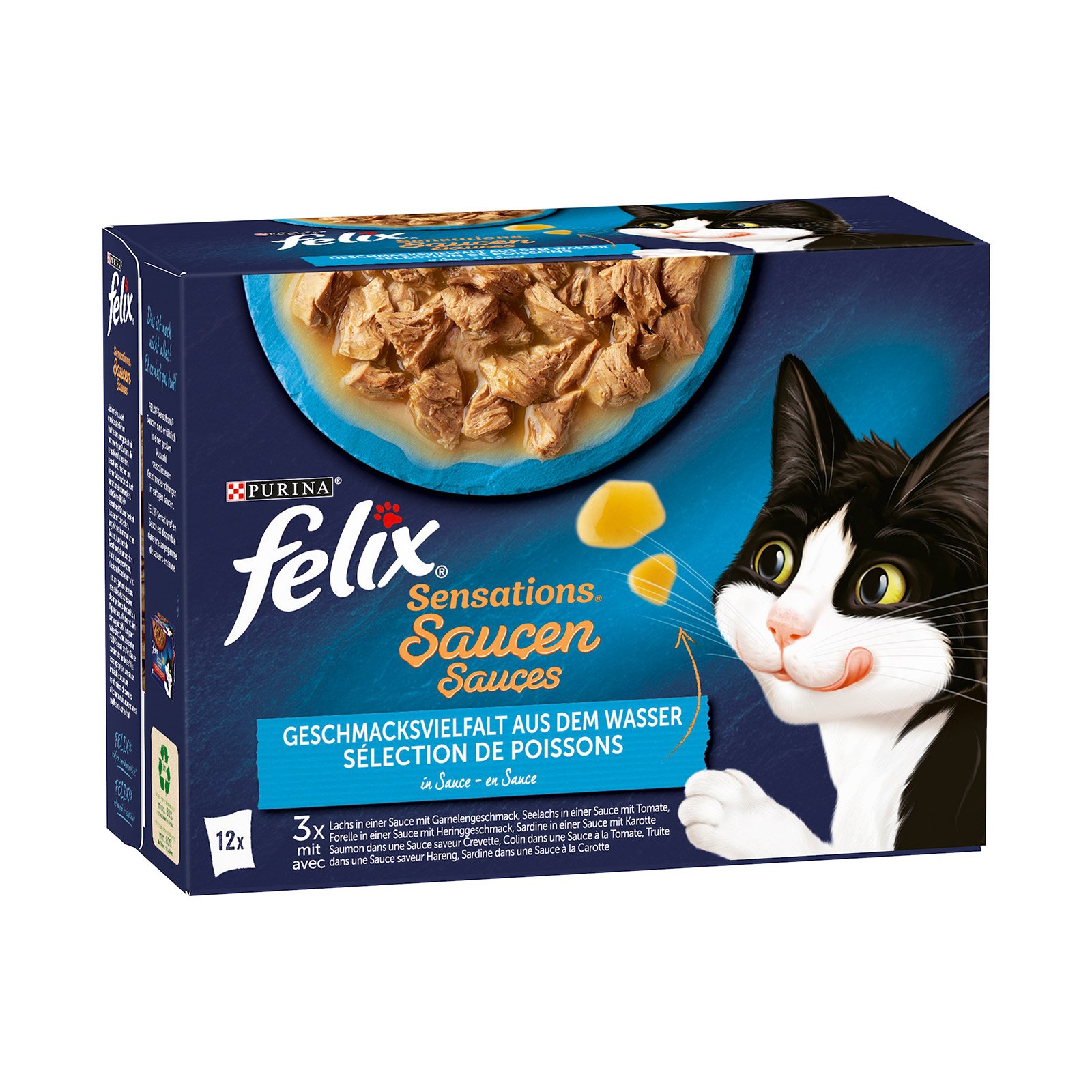 Felix Sensations Saucen Fisch 12er