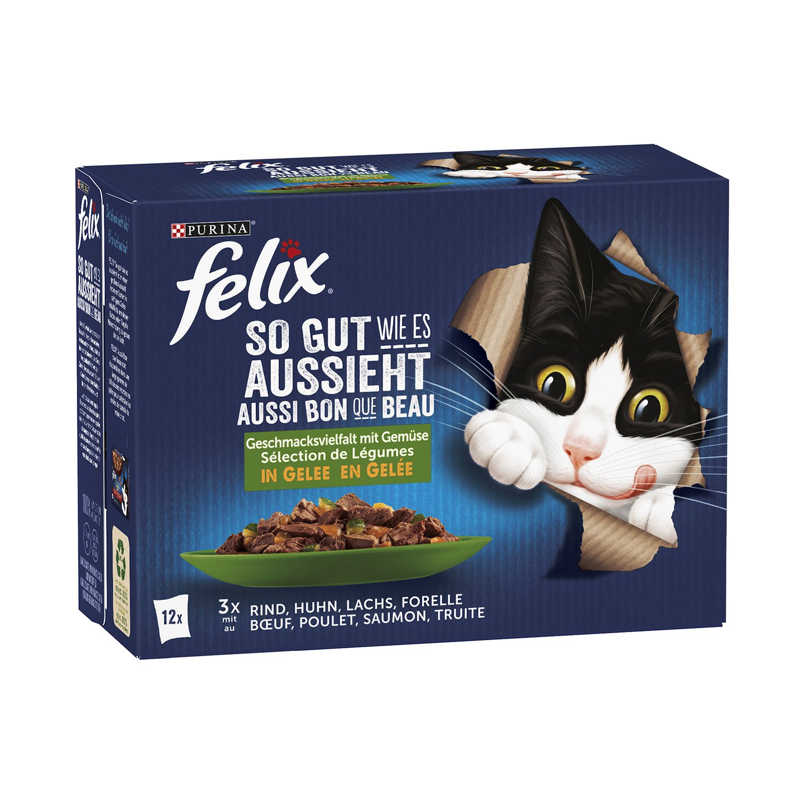 Felix So gut wie es aussieht mit Gemüse 12er