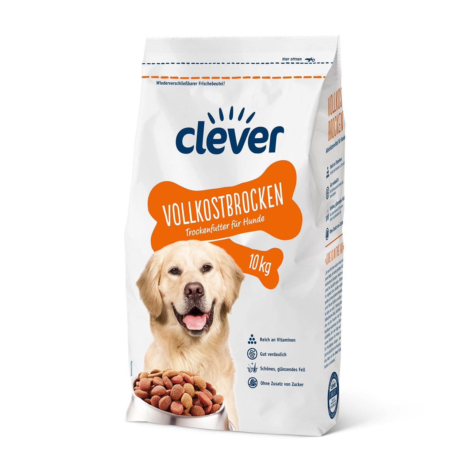 Clever Vollkostbrocken für Hunde