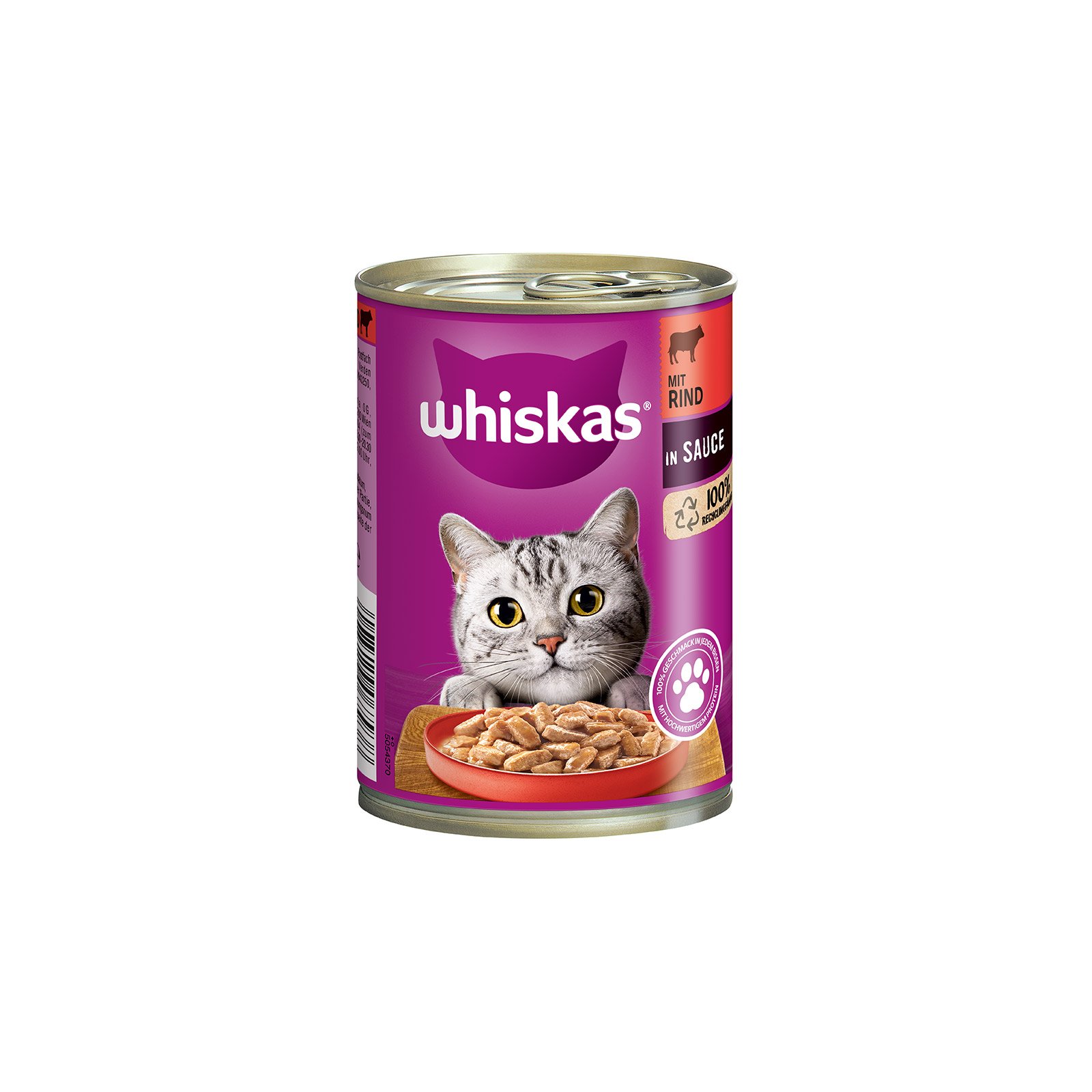Whiskas Rind & Leber in Sauce 1+