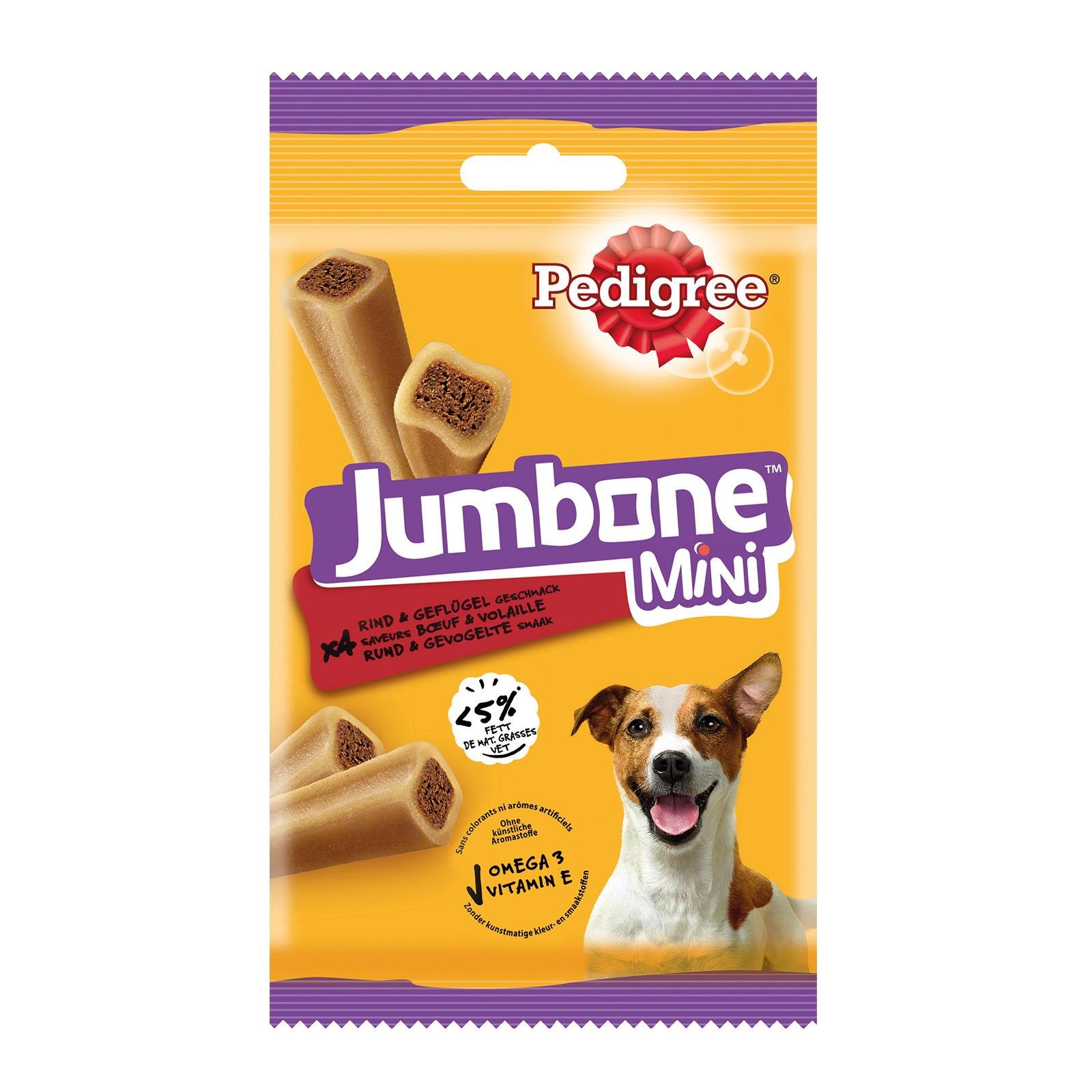 Pedigree Jumbone Rind & Geflügel Mini