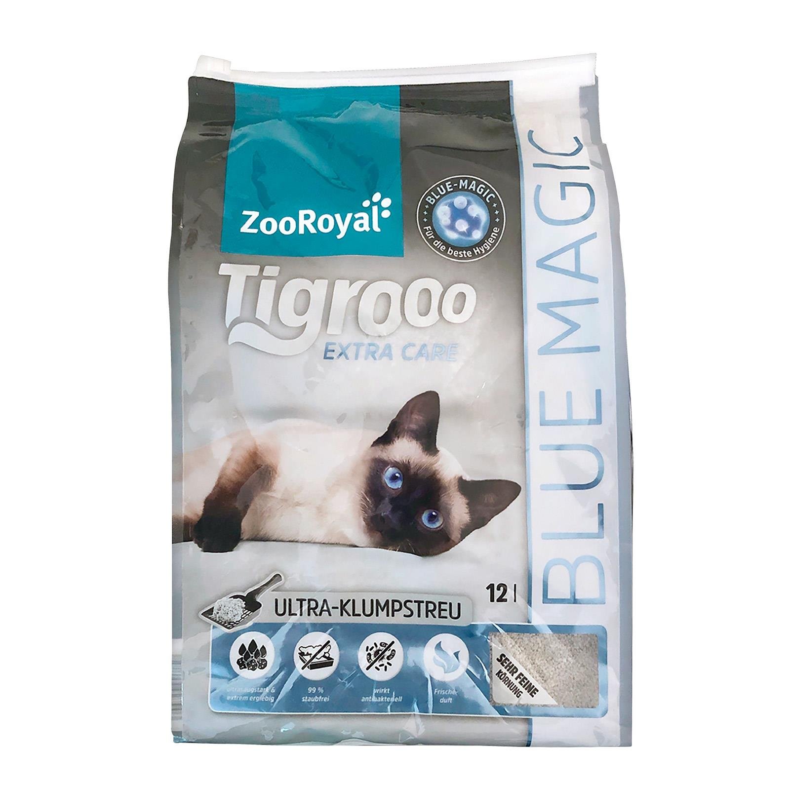 ZooRoyal Tigrooo Blue Magic Klumpstreu