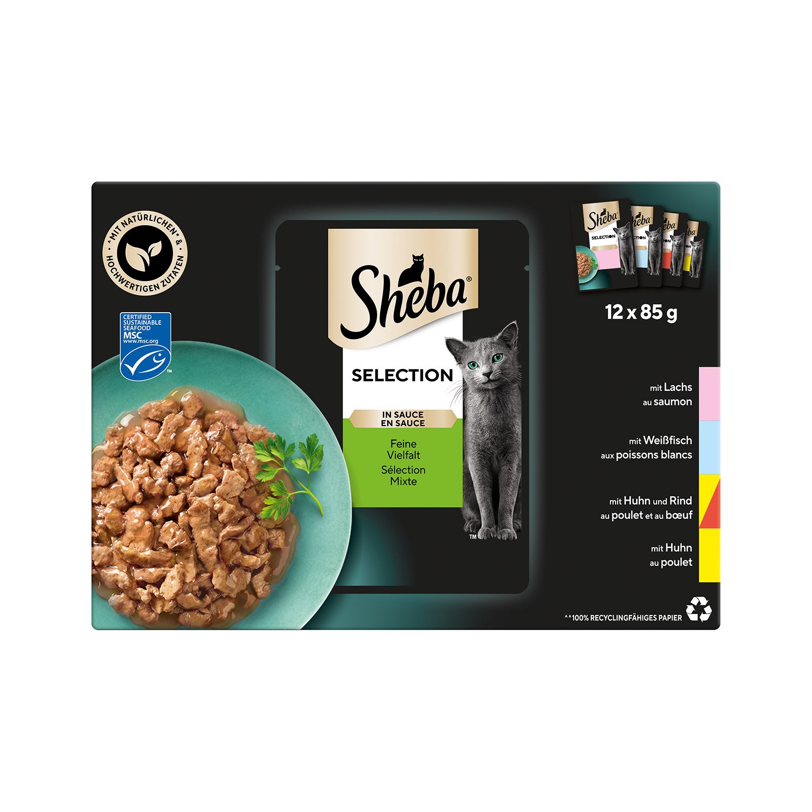 Sheba Selection Feine Vielfalt in Sauce