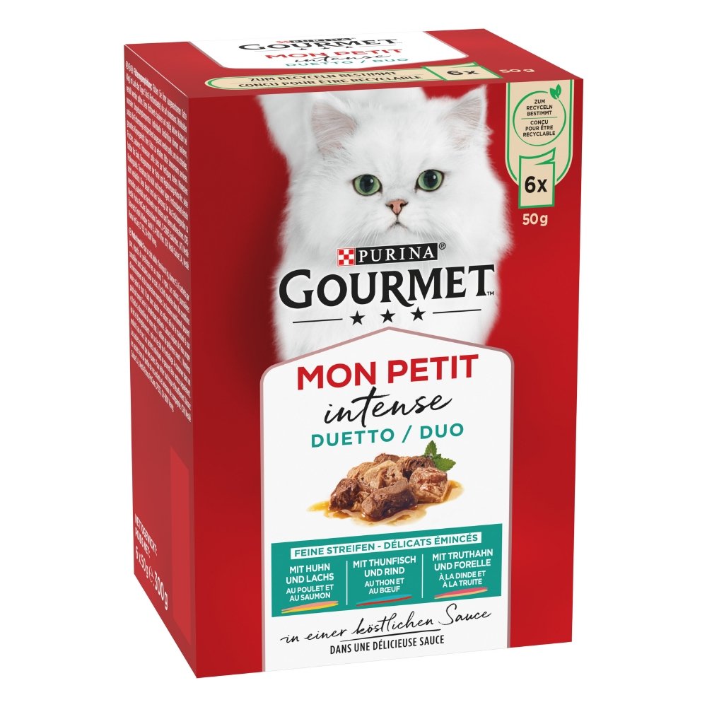 Gourmet Mon Petit Duetti Fleisch & Fisch