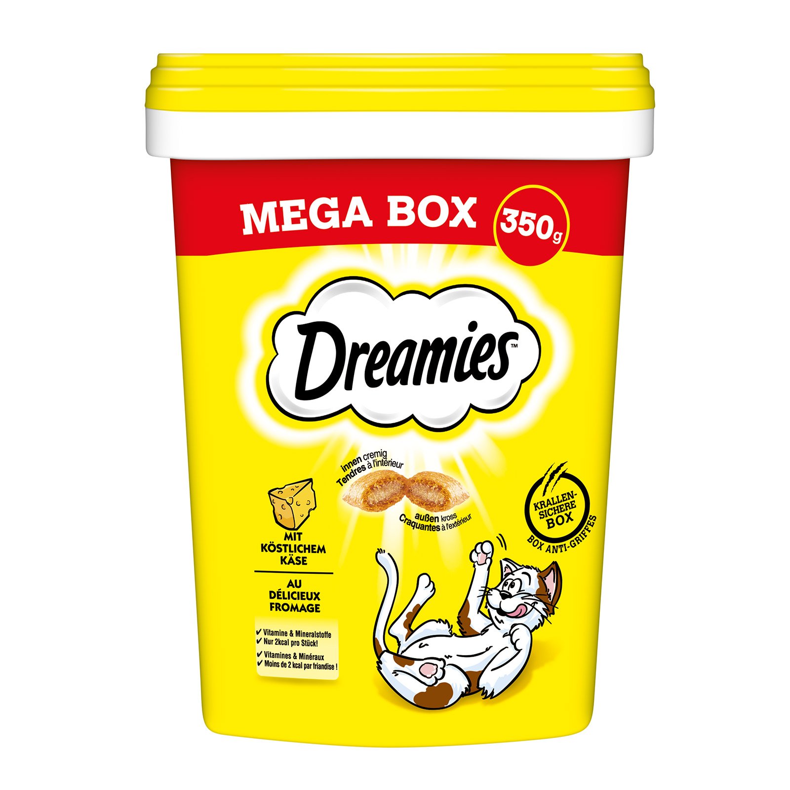 Dreamies Mega Box mit Käse