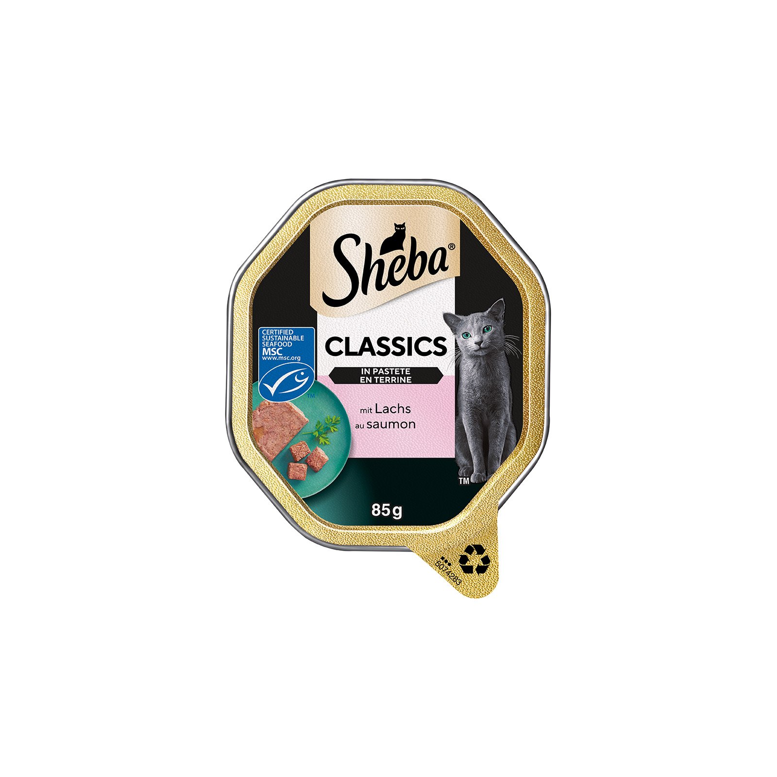 Sheba Classics in Pastete mit Lachs