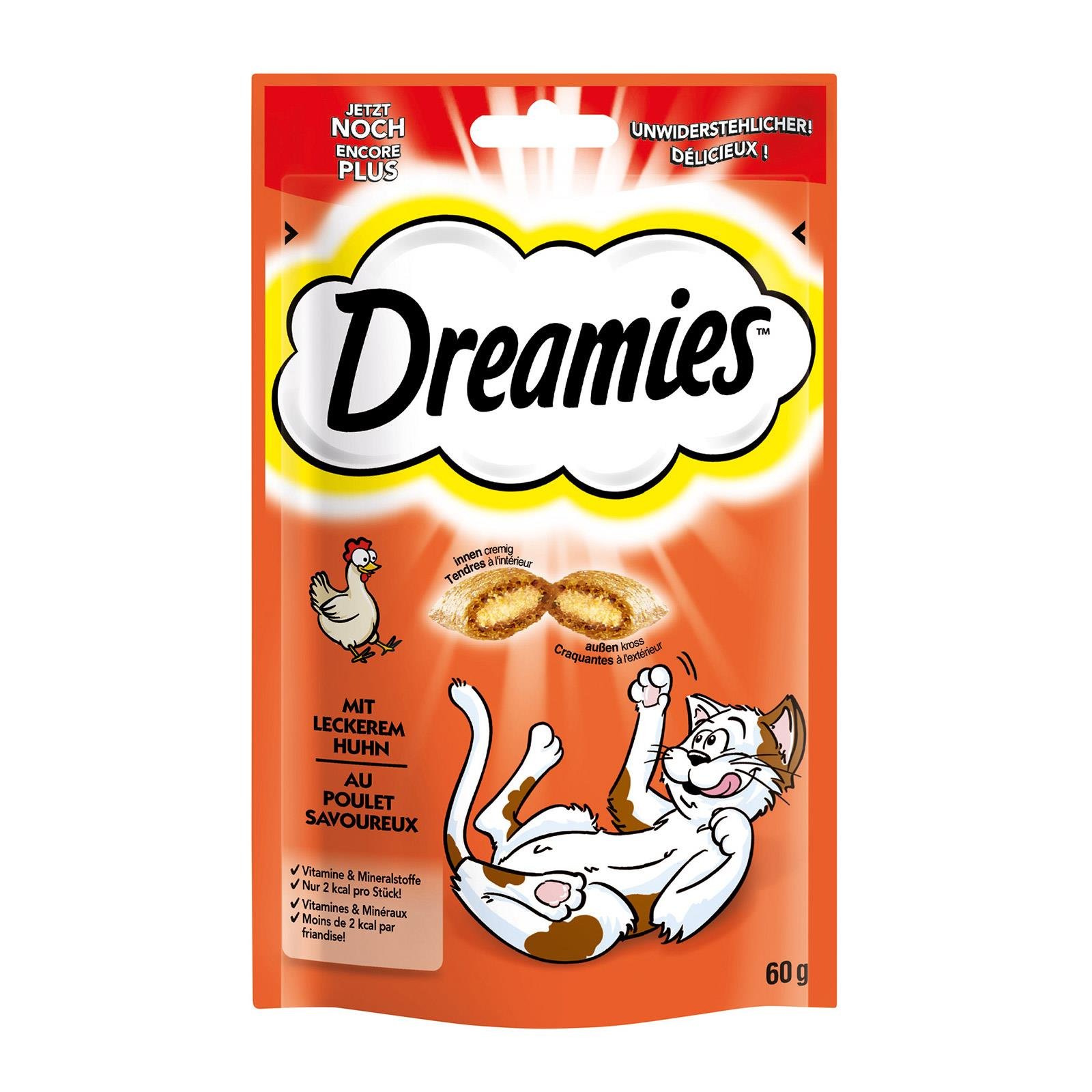 Dreamies mit leckerem Huhn