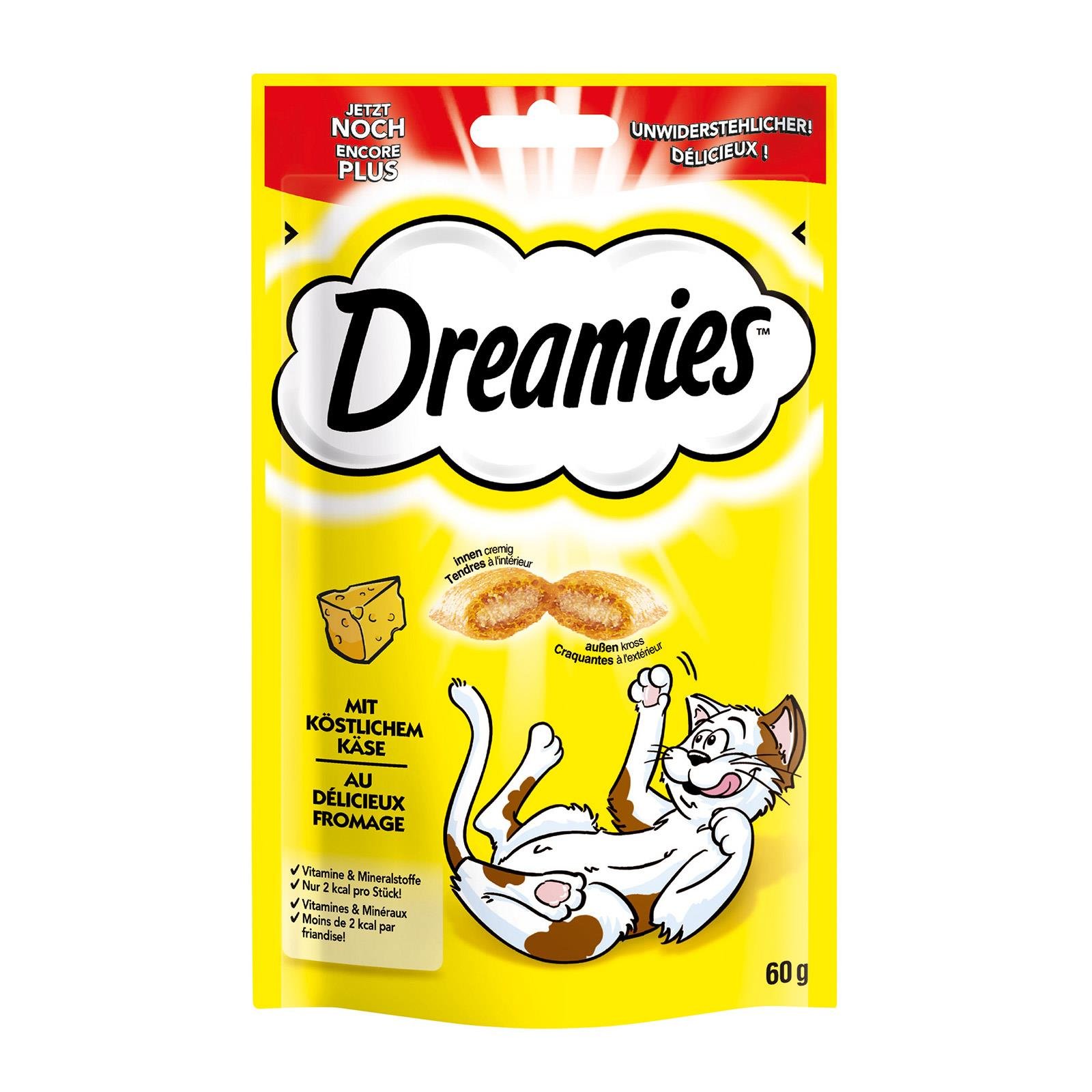 Dreamies mit Käse