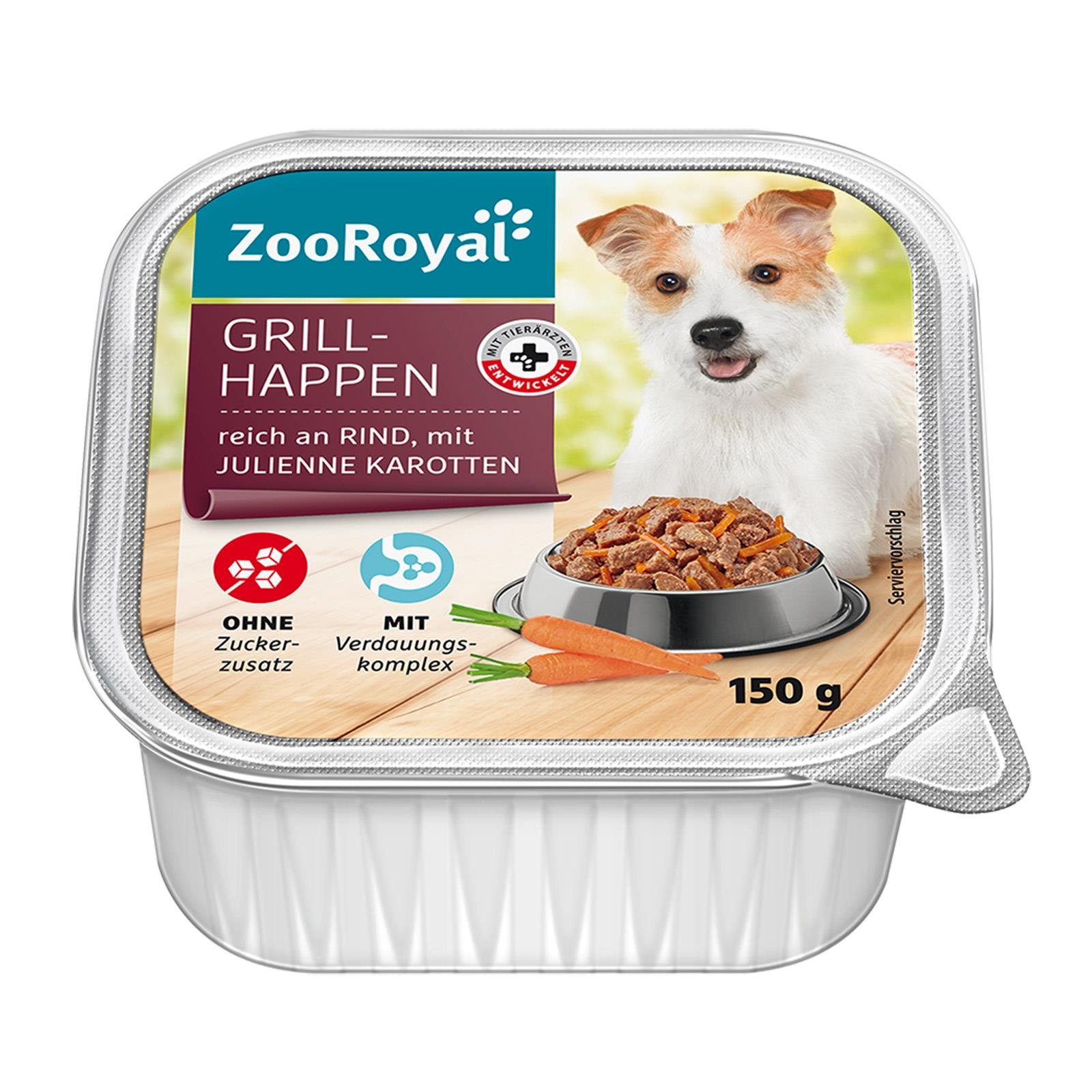 ZooRoyal Grillhappen mit Rind