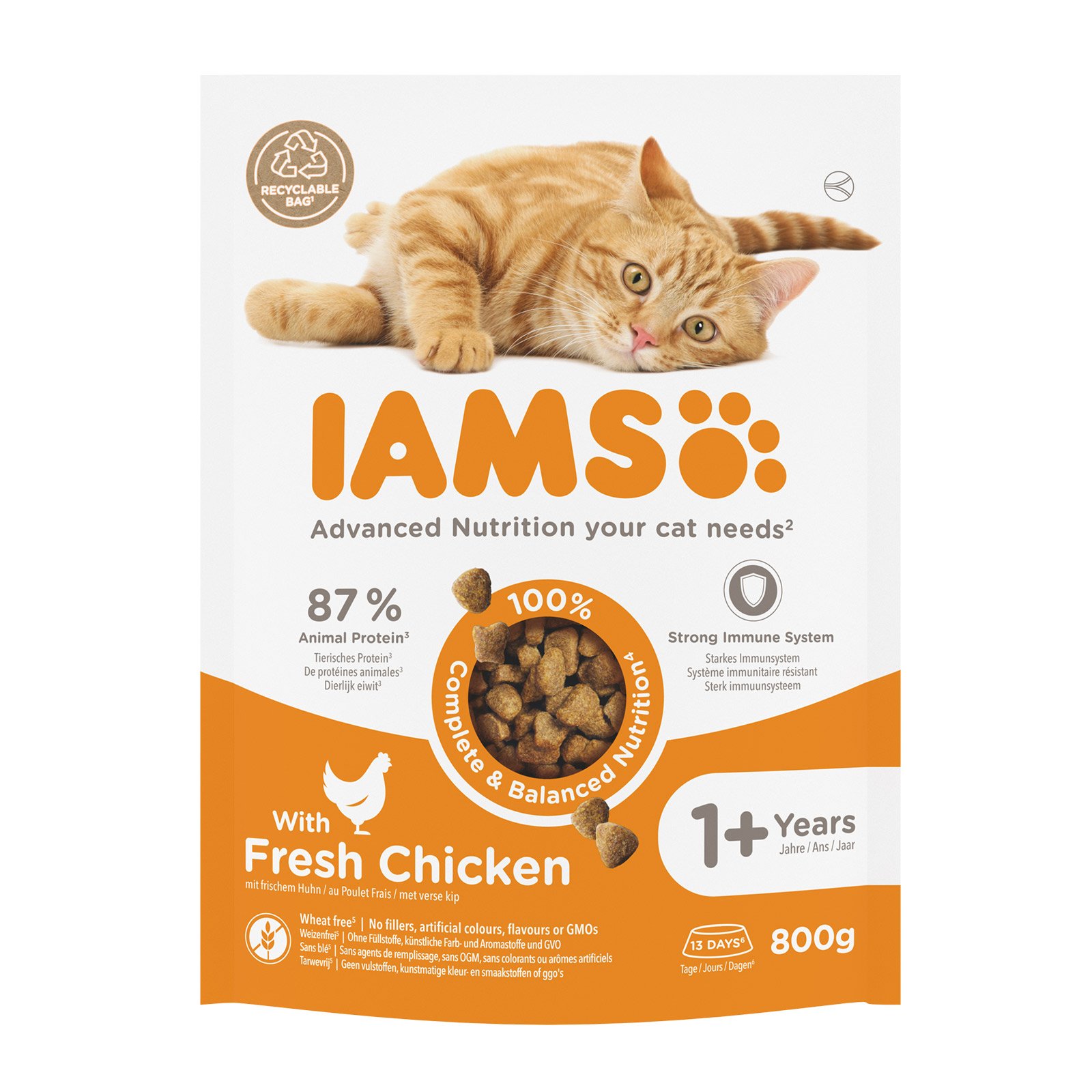 IAMS mit frischem Huhn