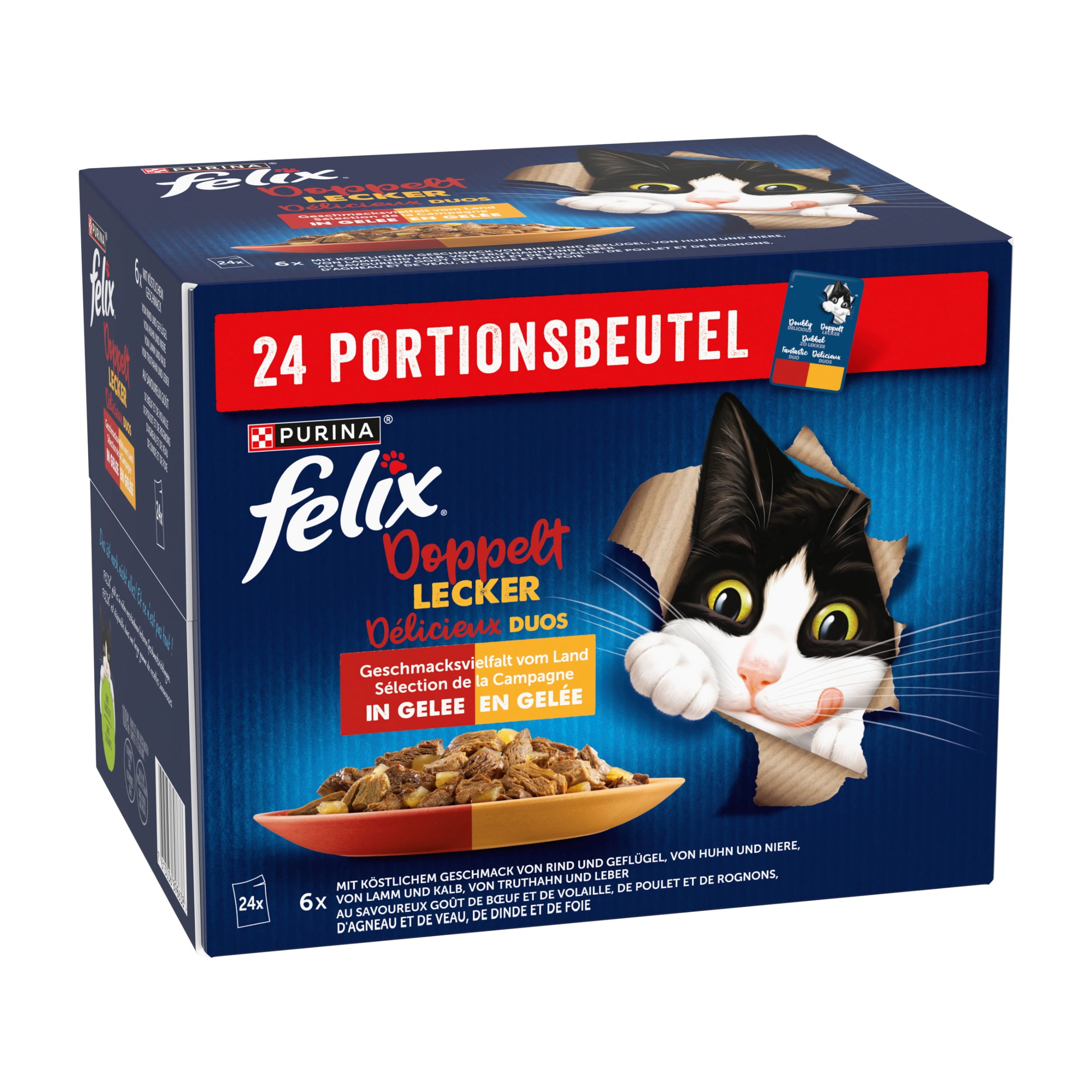 Felix Doppelt Lecker Fleisch 24er