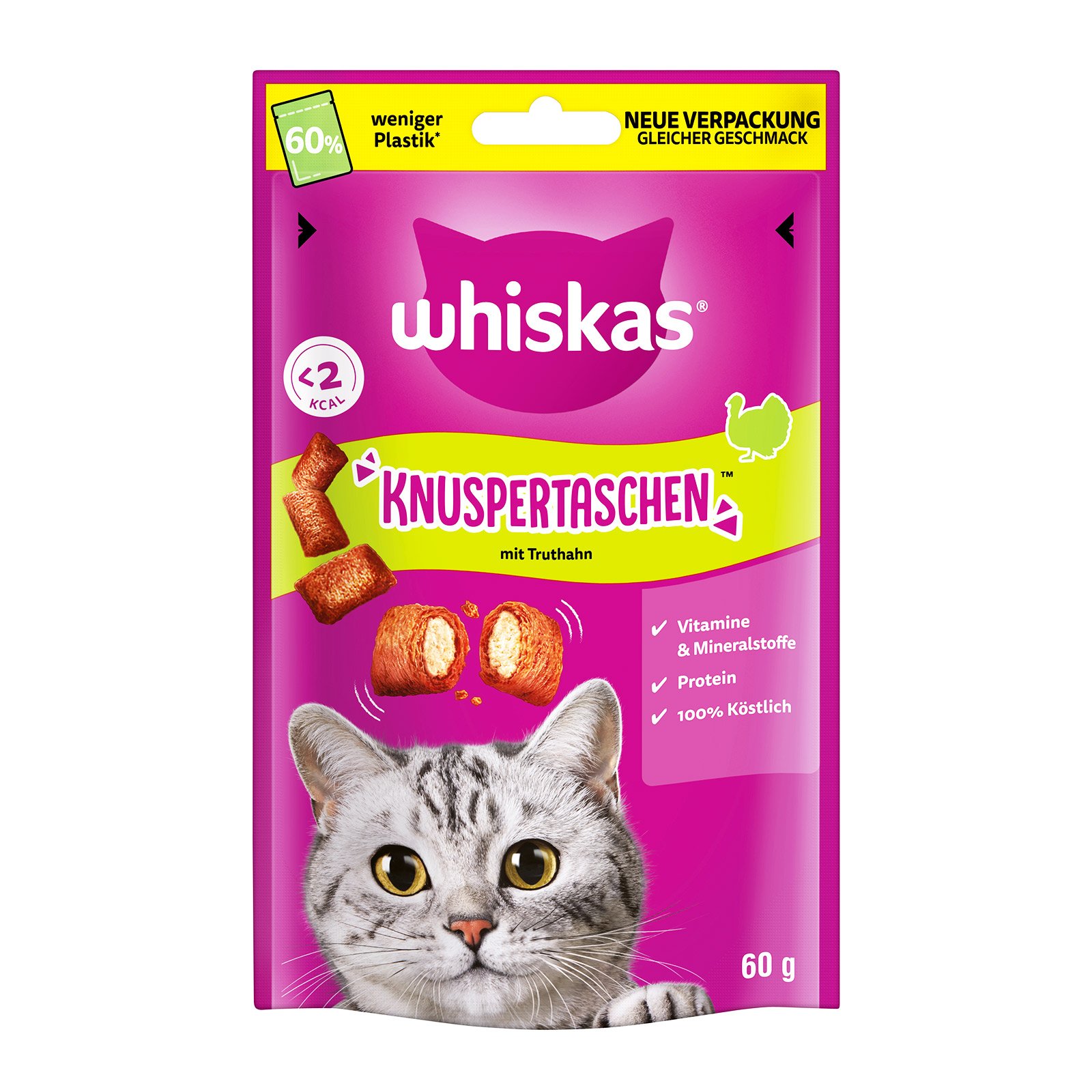 Whiskas Knuspertaschen mit Truthahn