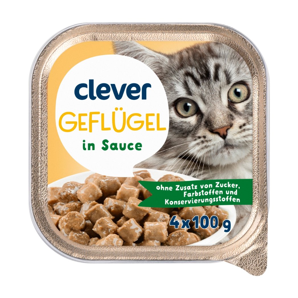 Clever Geflügel in Sauce 4er
