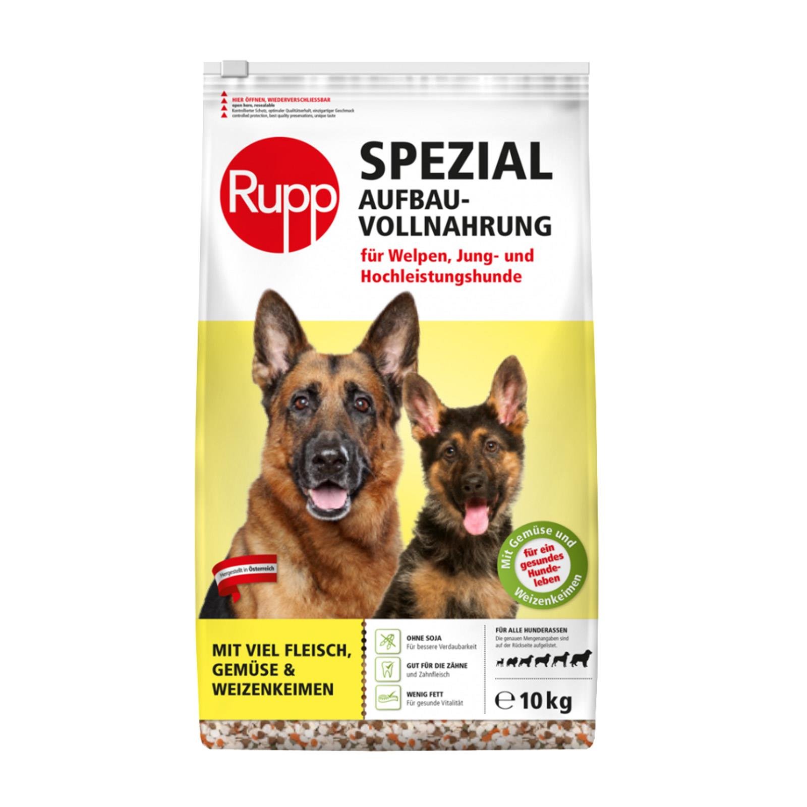 Rupp Spezial Aufbaunahrung für Hunde