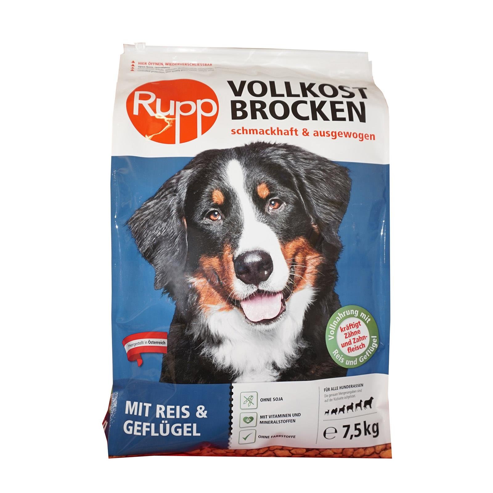 Rupp Vollkostbrocken mit Reis & Geflügel