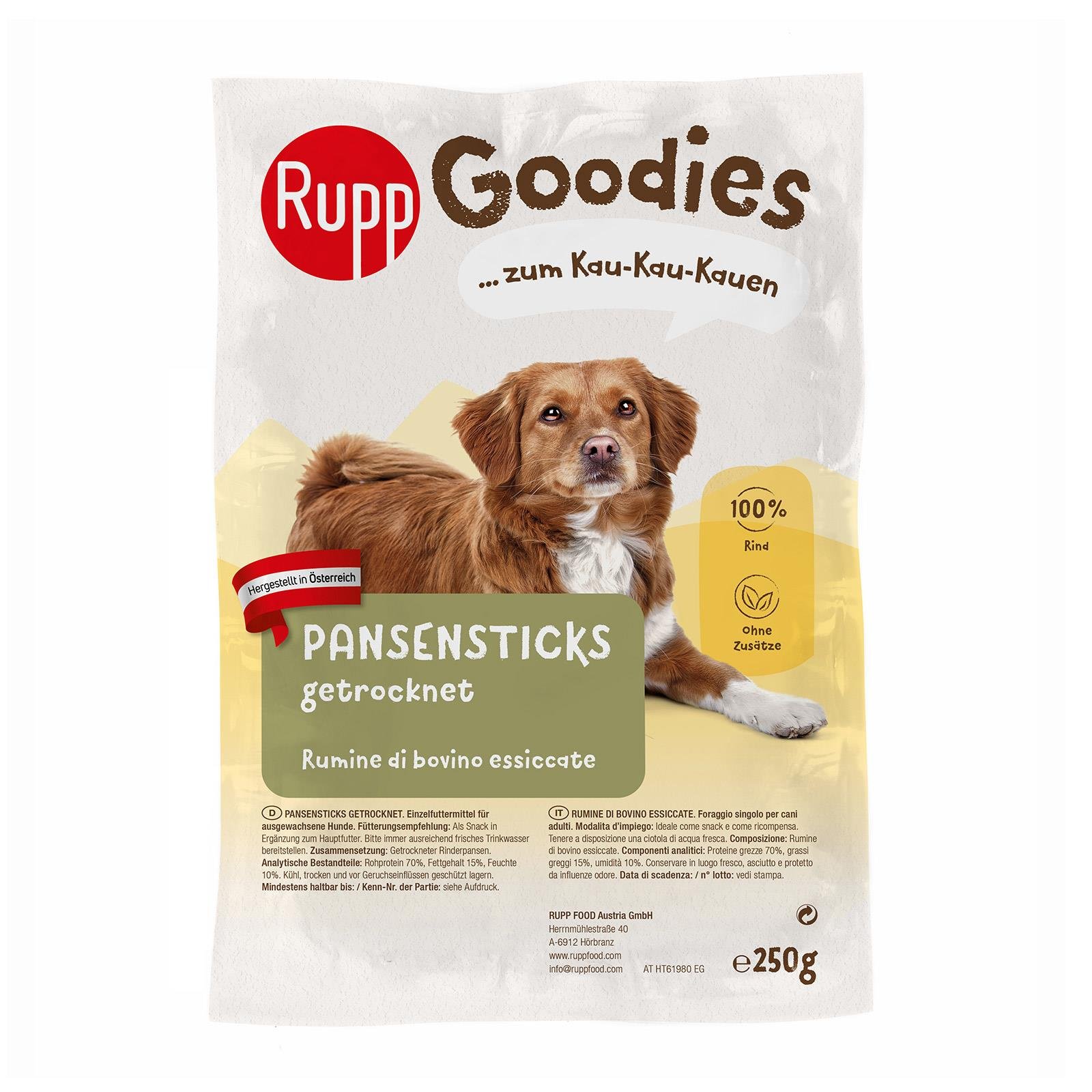 Rupp Getrocknete Pansen Sticks