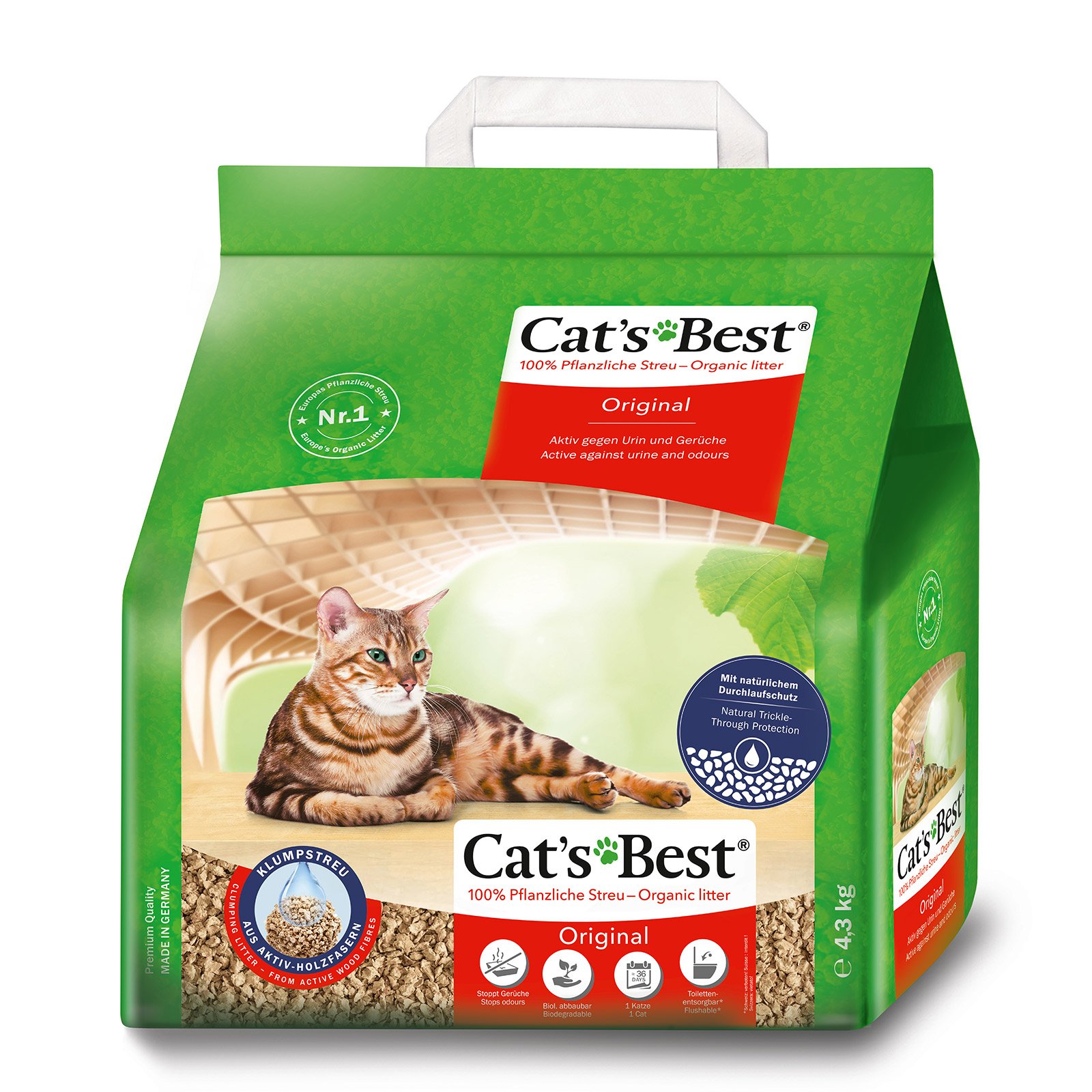 Cat's Best Die Öko-Katzenstreu