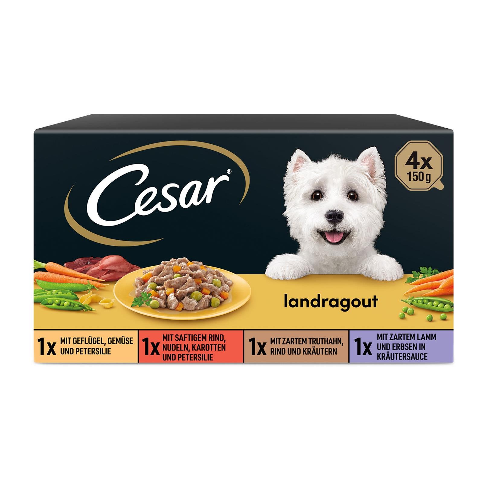 Cesar Landküche Vielfalt in Sauce