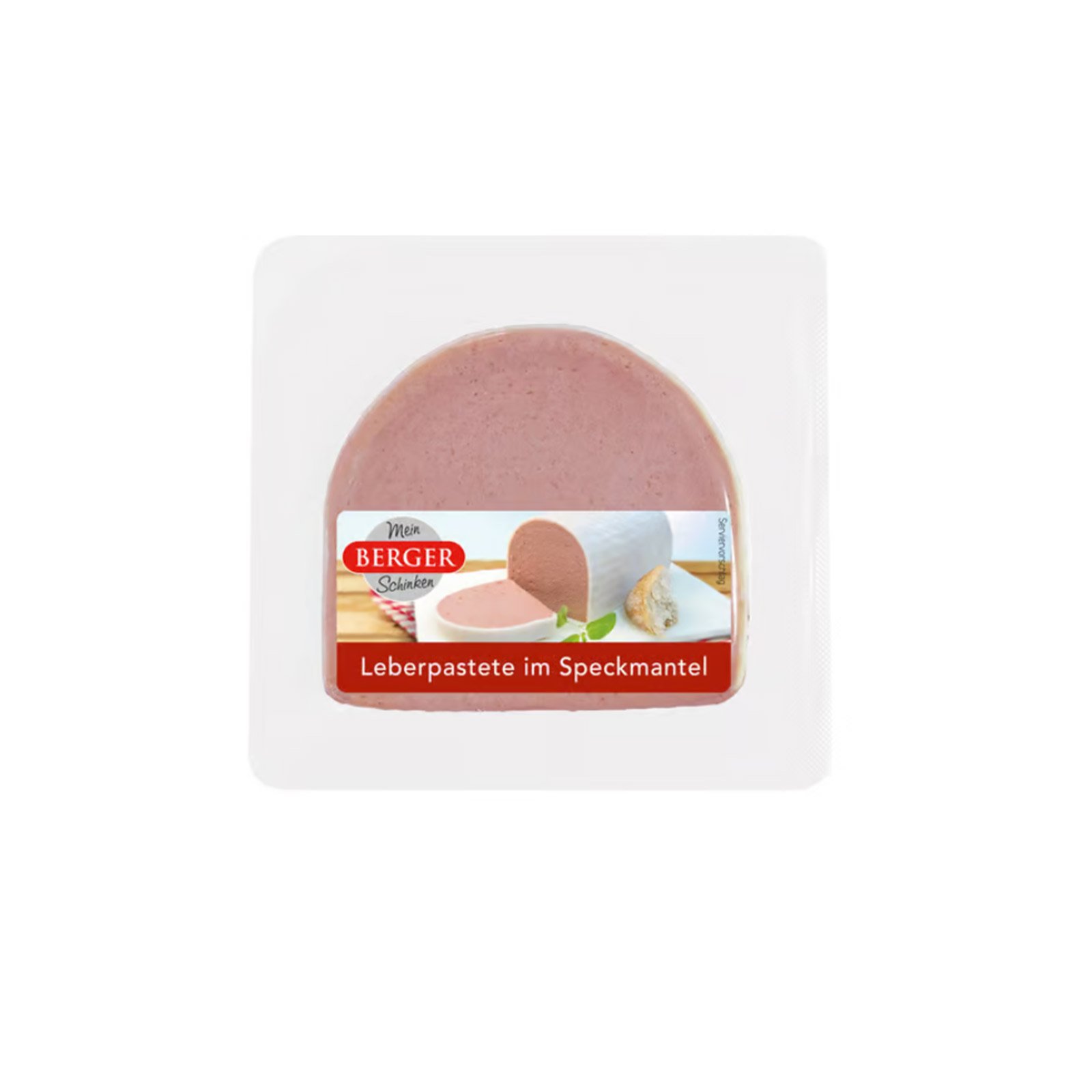 Berger Leberpastete im Speckmantel