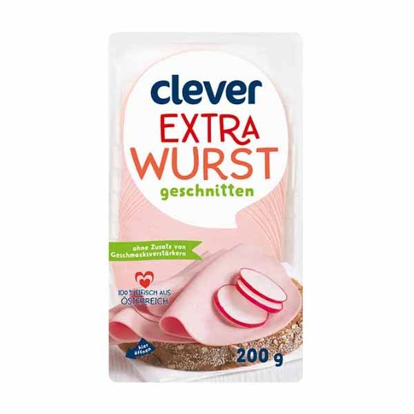 Clever Extrawurst Geschnitten