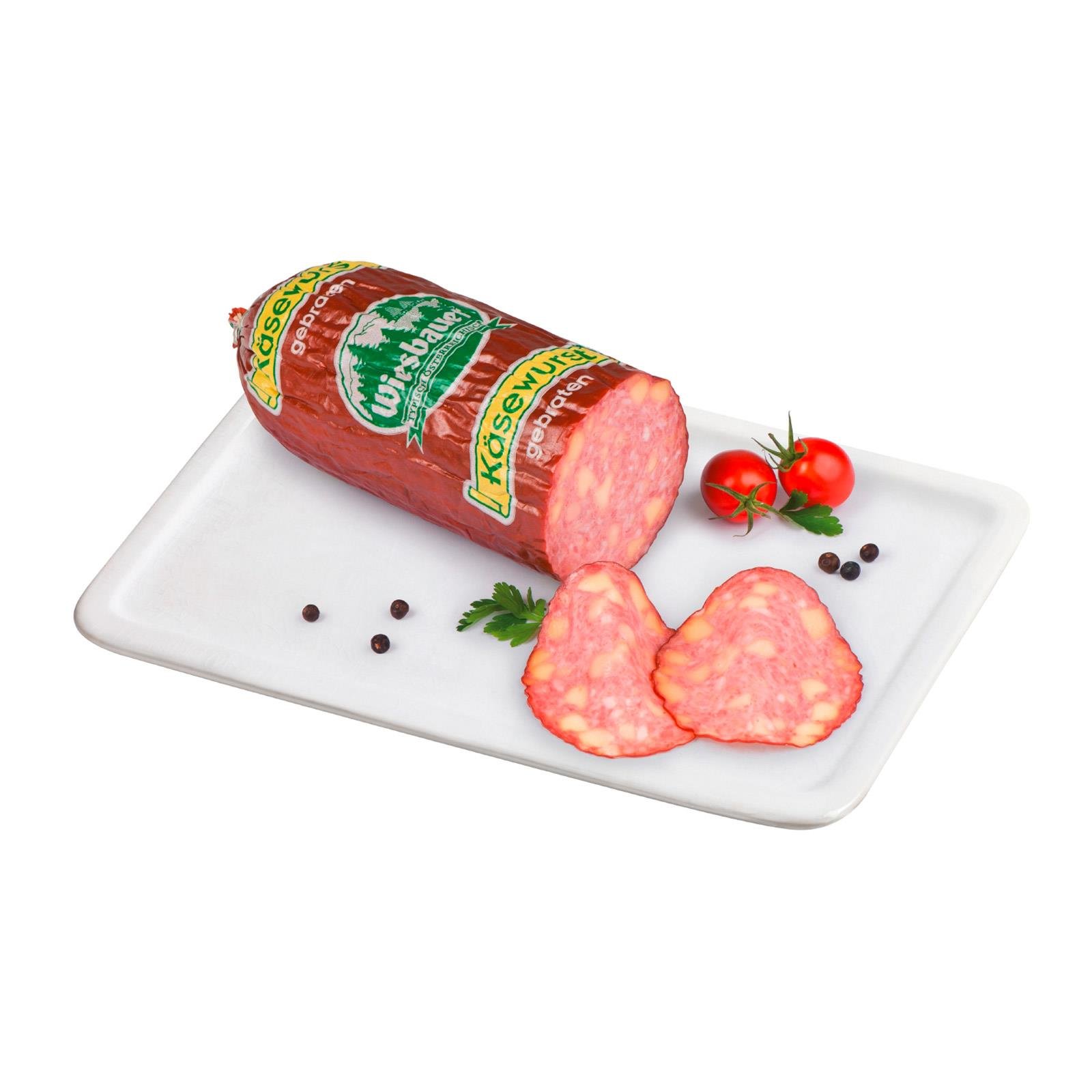 Wiesbauer Käsewurst gebraten