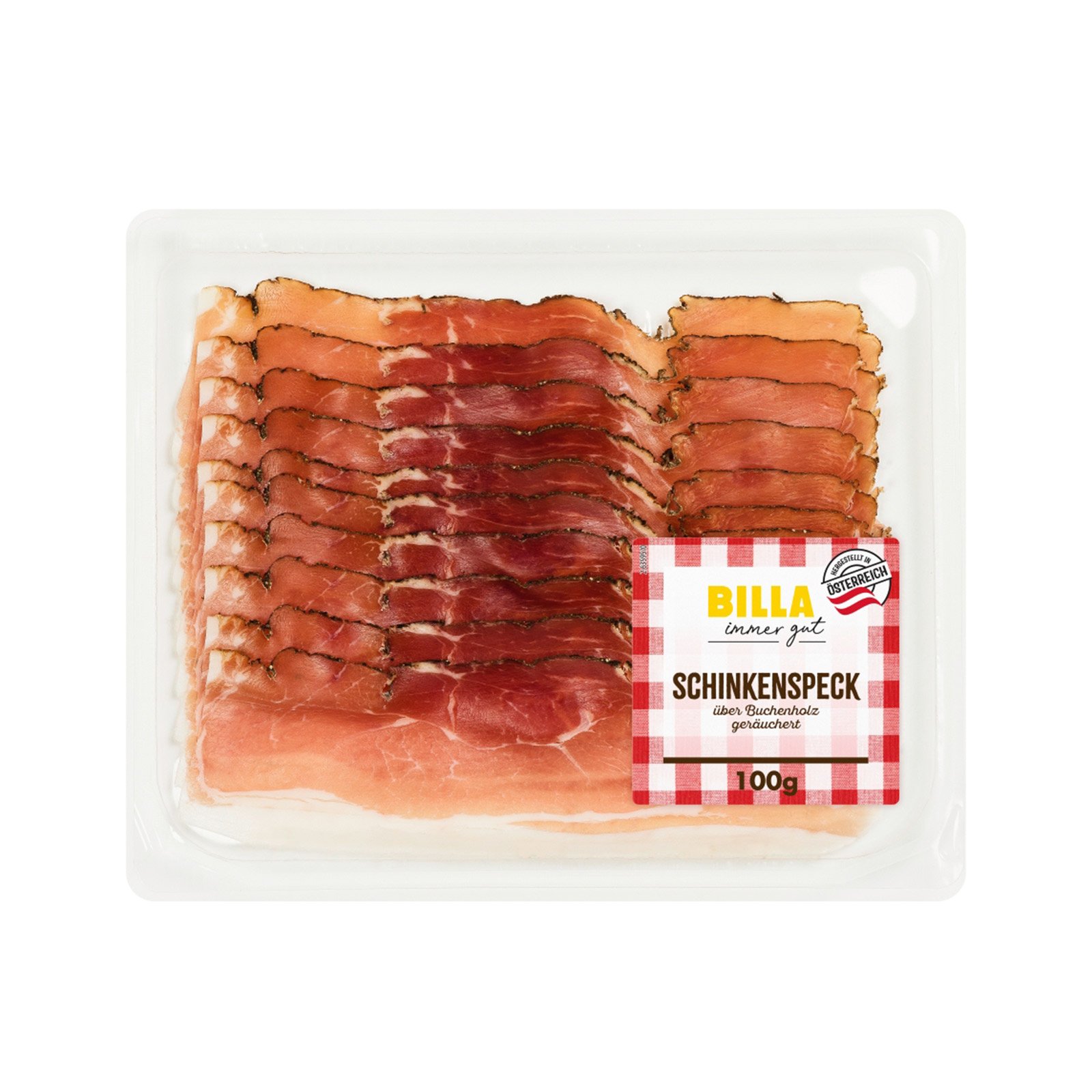 BILLA Schinkenspeck Geschnitten