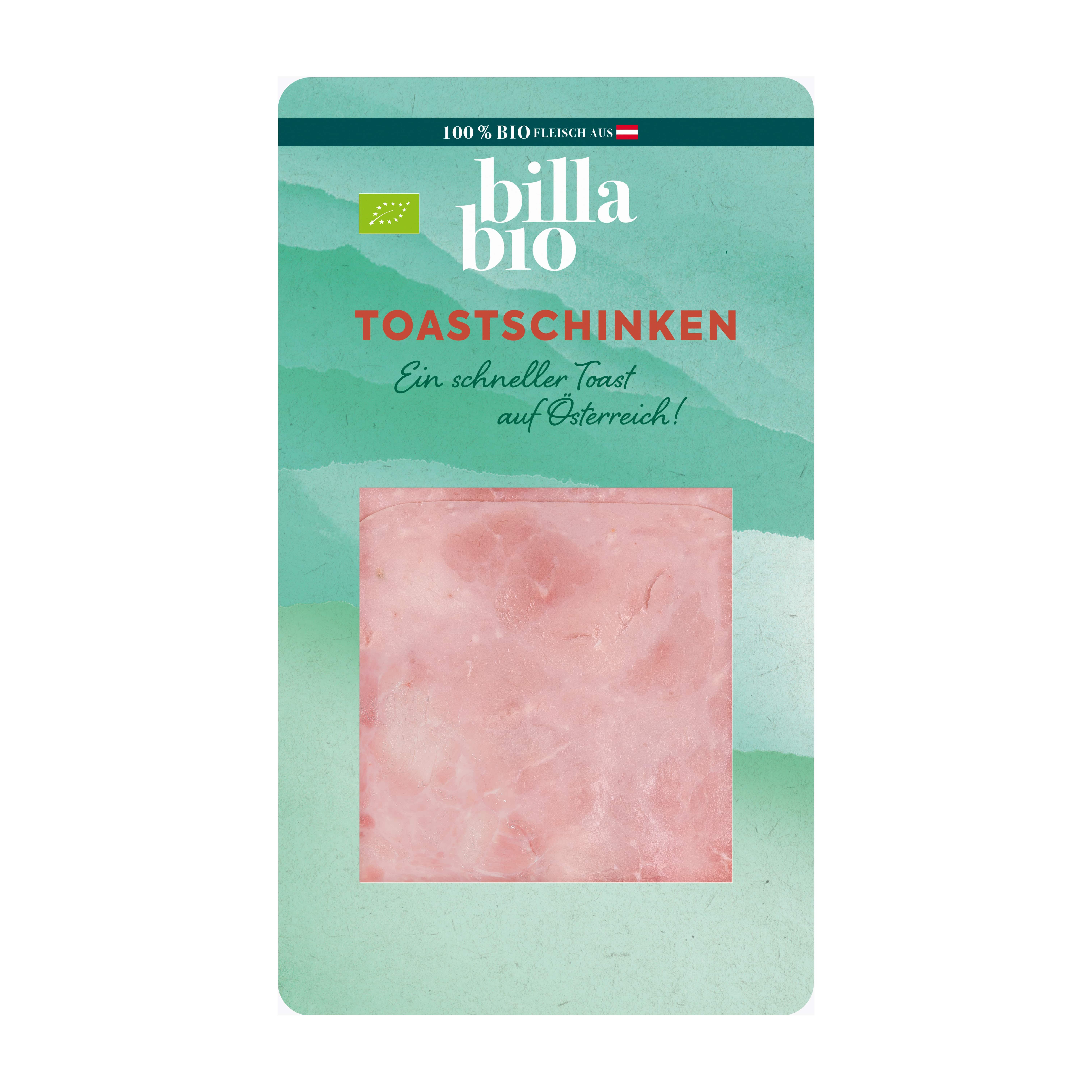 BILLA Bio Toastschinken geschnitten