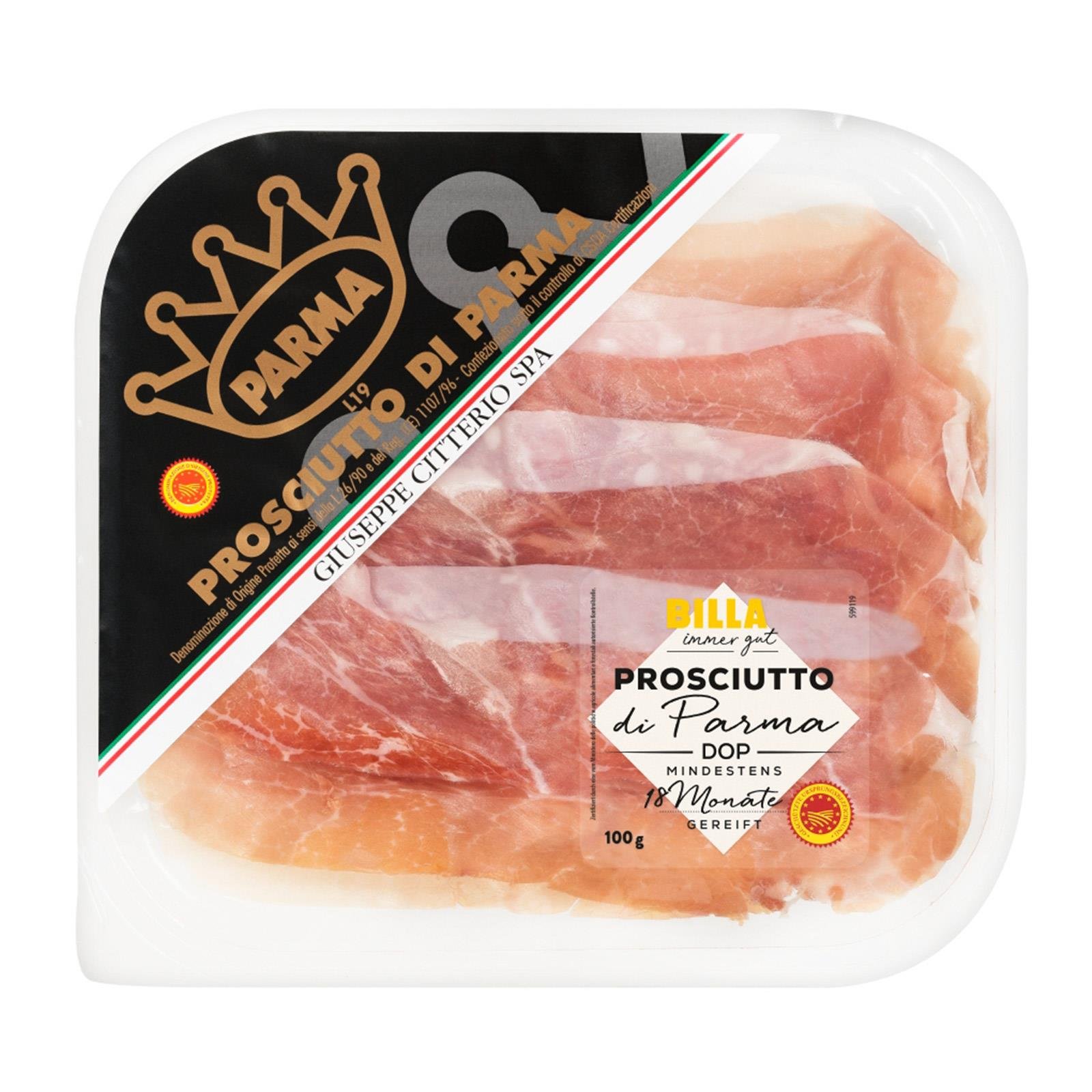 BILLA Prosciutto Di Parma DOP