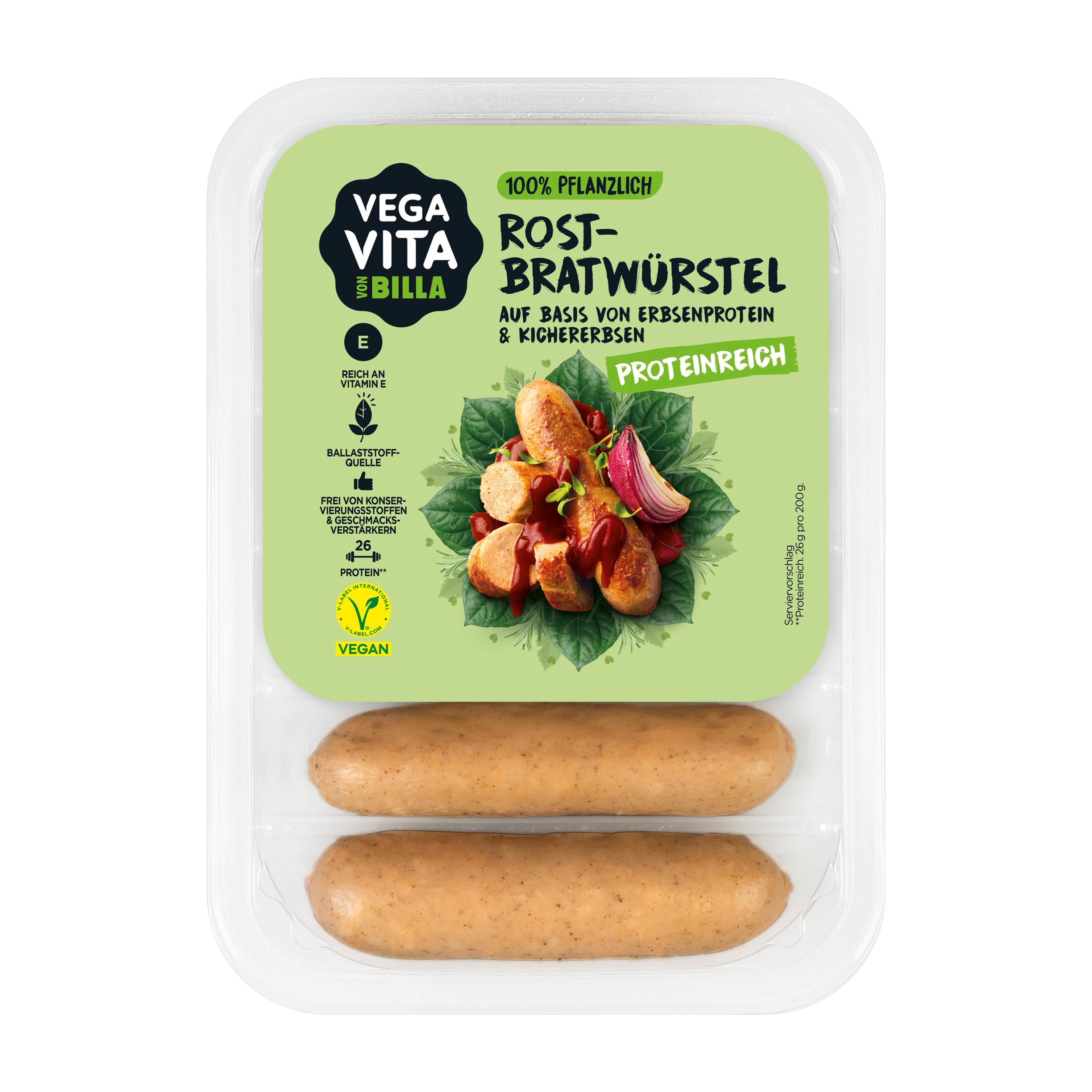 Vegavita Rostbratwürstel