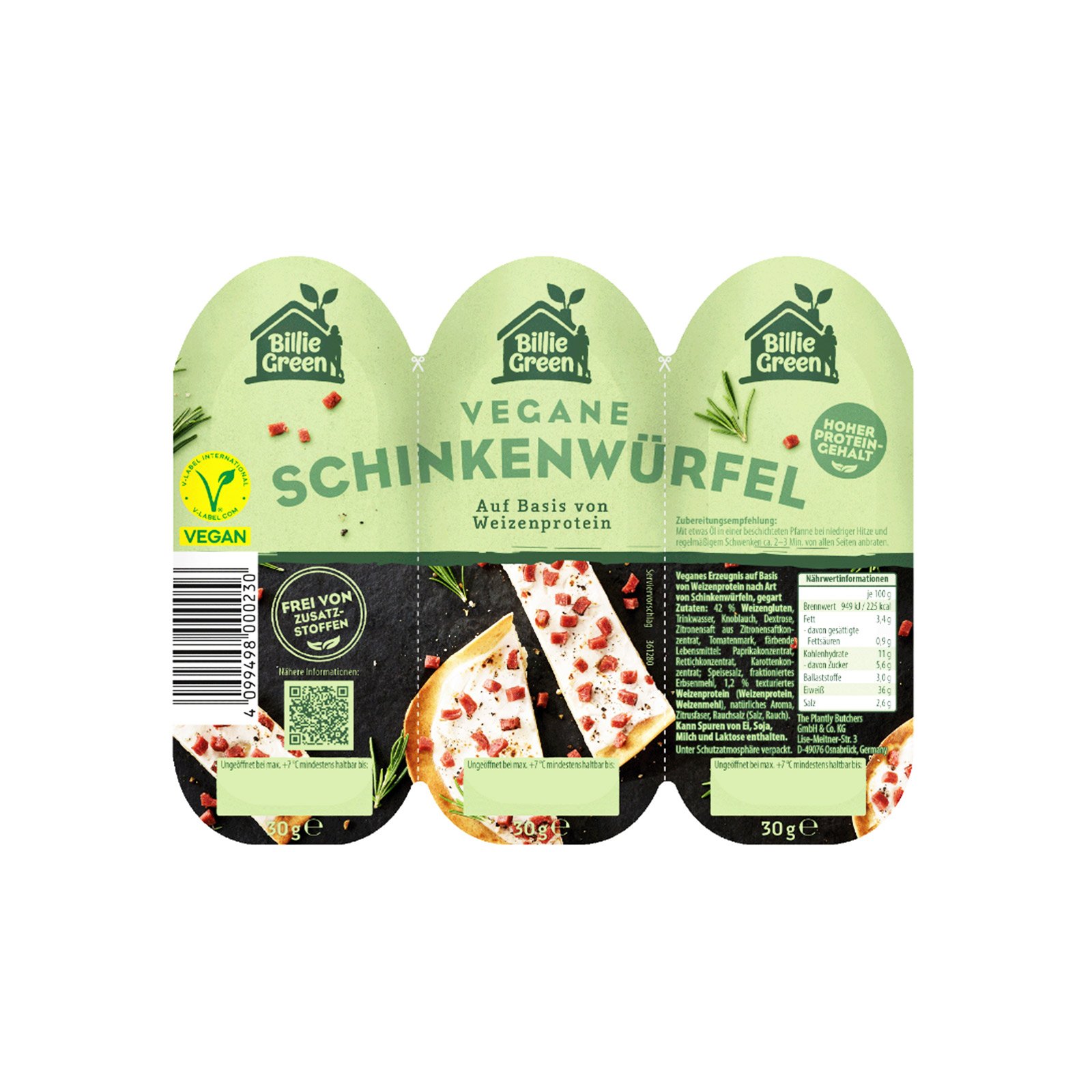Billie Green Schinkenwürfel