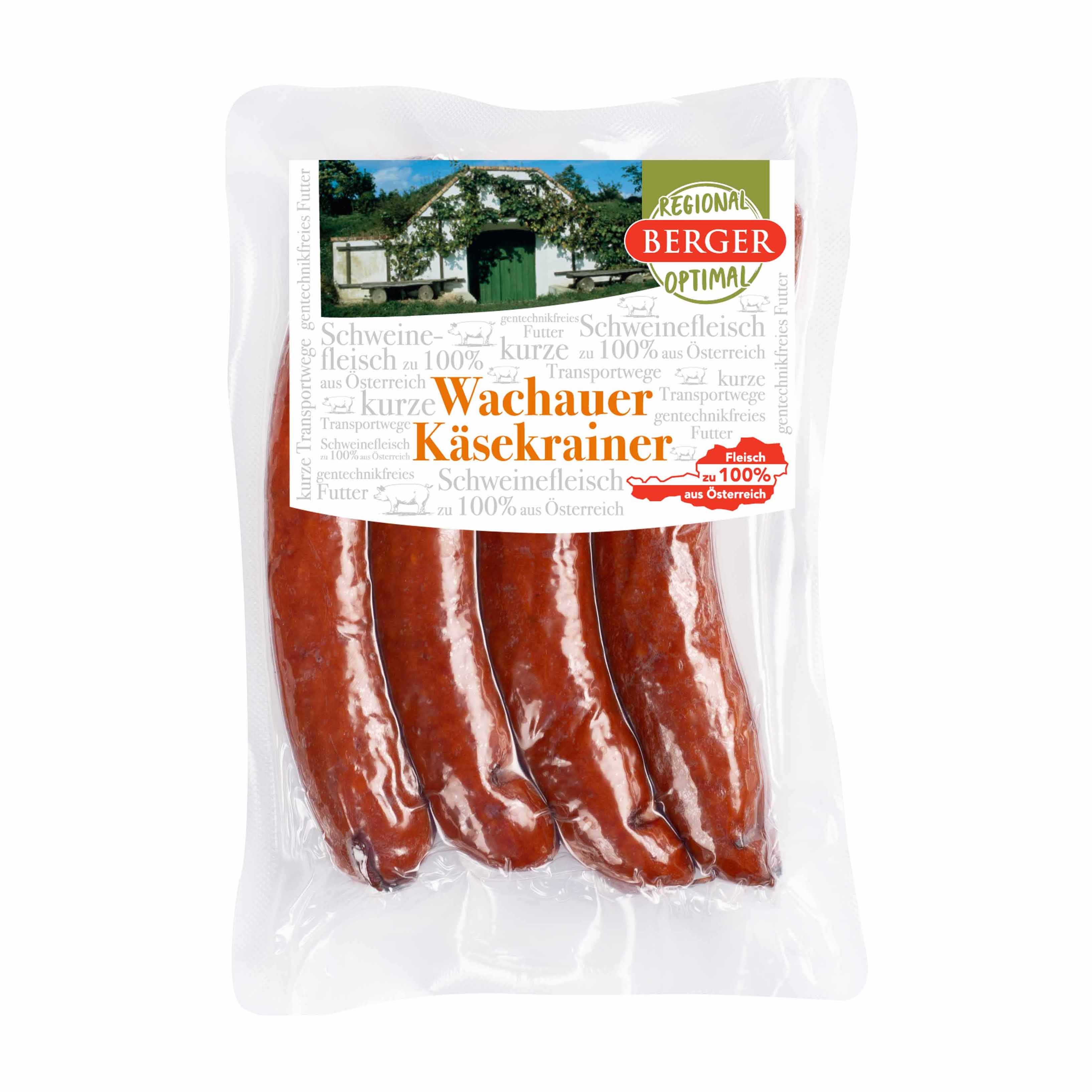 Berger Wachauer Käsekrainer