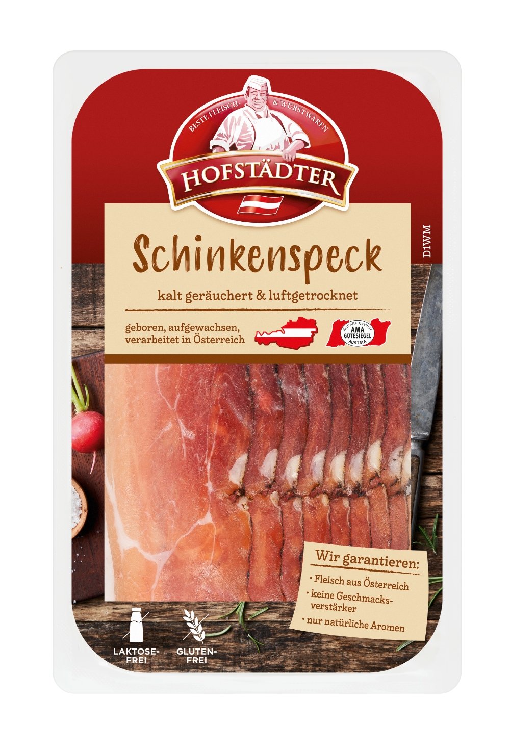 Hofstädter Schinkenspeck geschnitten