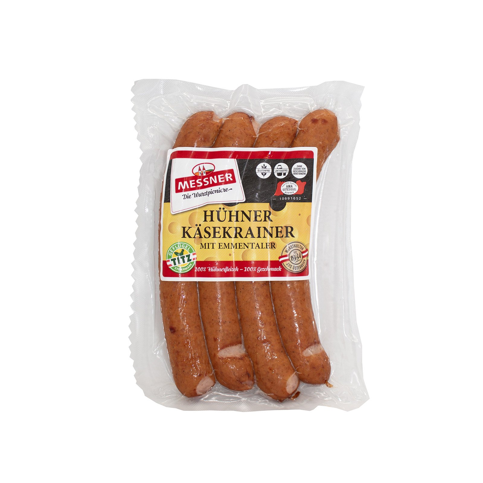 Hühner Käsekrainer
