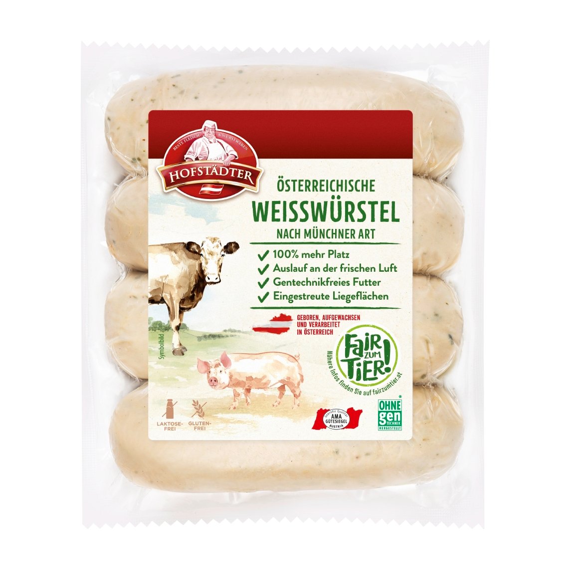 Hofstädter Weisswürstel mit Senf
