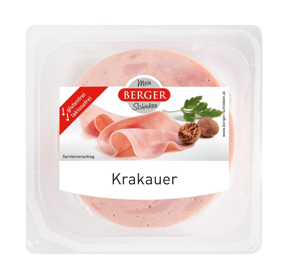 Berger Krakauer geschnitten