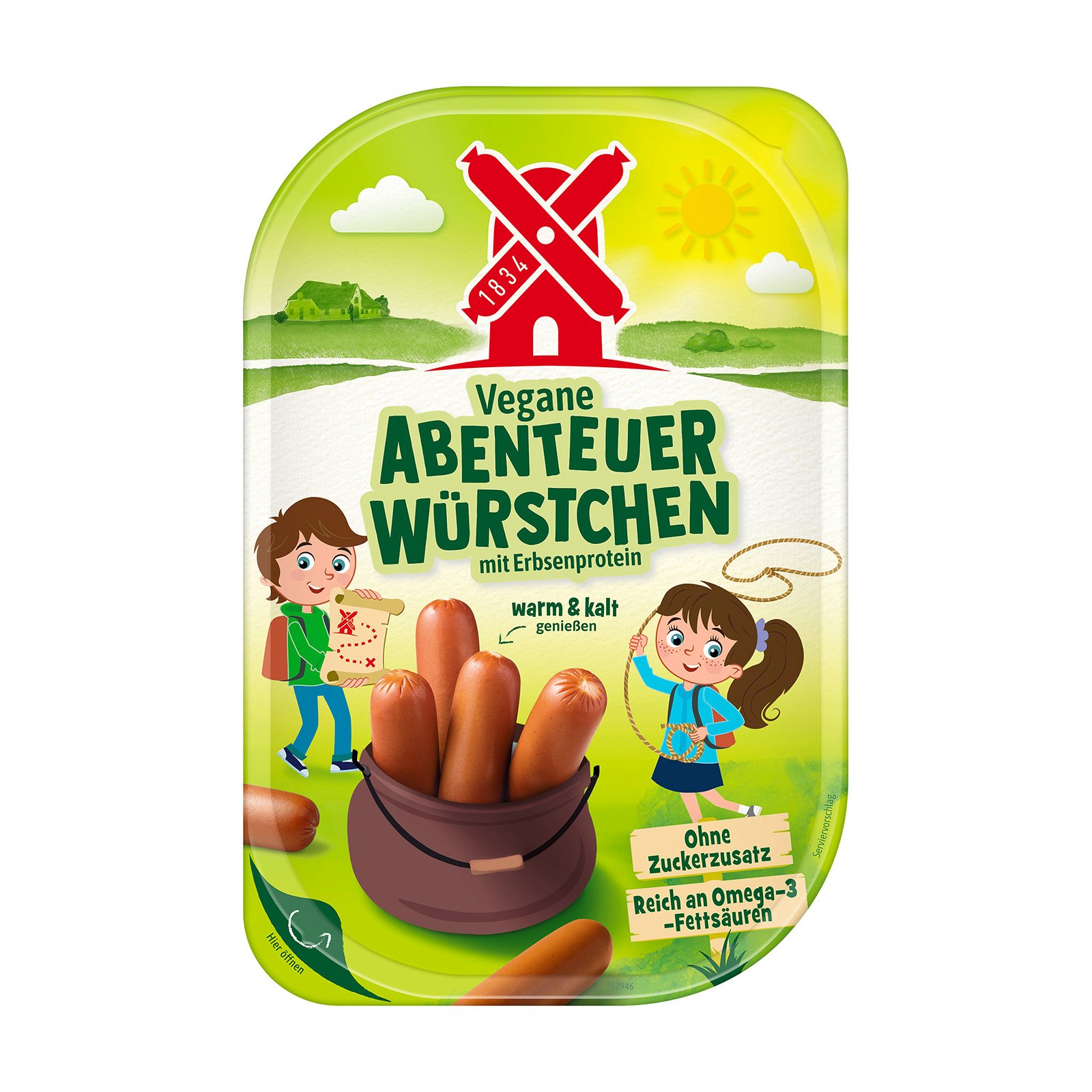 Rügenwalder Abenteuer Würstchen vegan