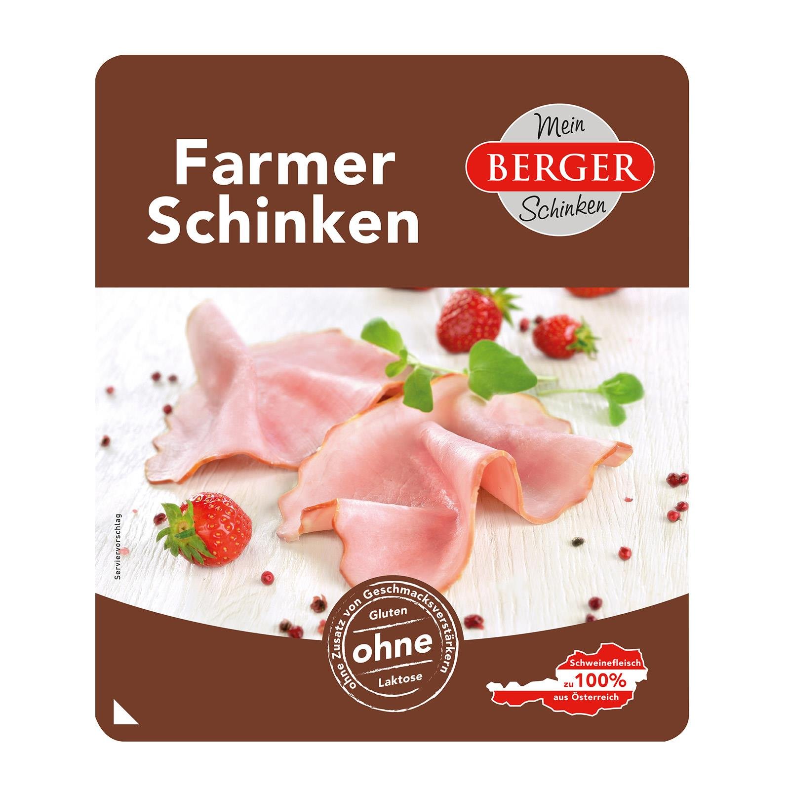 Berger Farmerschinken Geschnitten