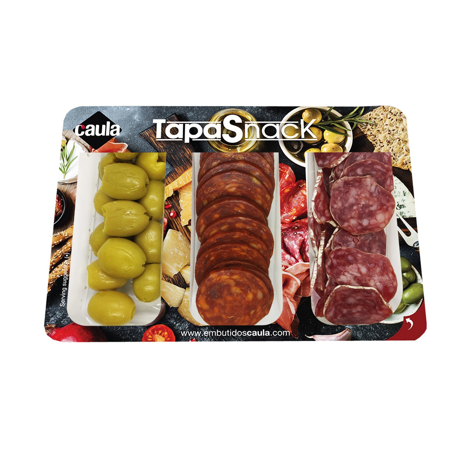 Tapas Salami Pepe Olive