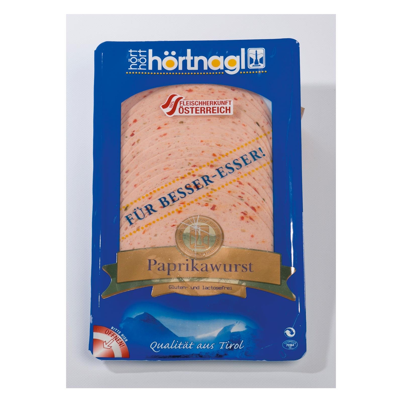 Hörtnagl Paprikawurst Geschnitten